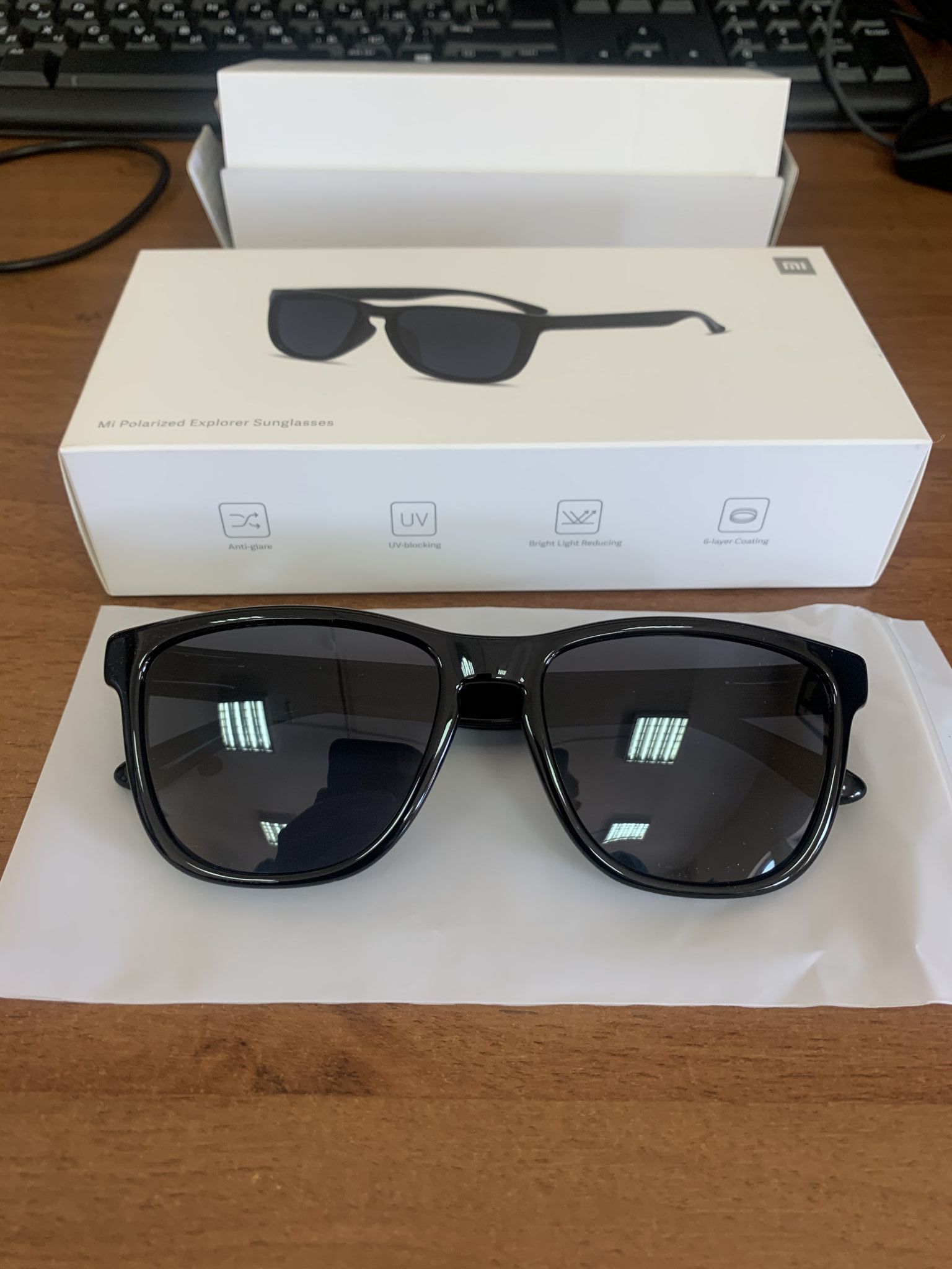 Солнцезащитные очки xiaomi classic square sunglasses