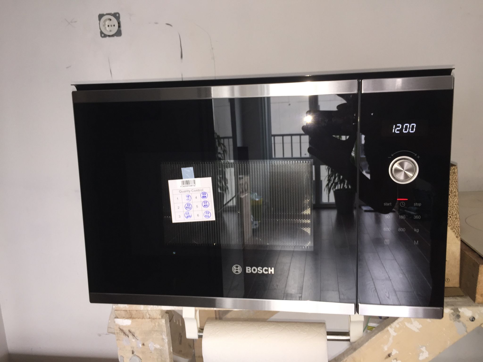 Микроволновая печь встраиваемая Bosch Serie|6 BFL524MS0 — купить в ...