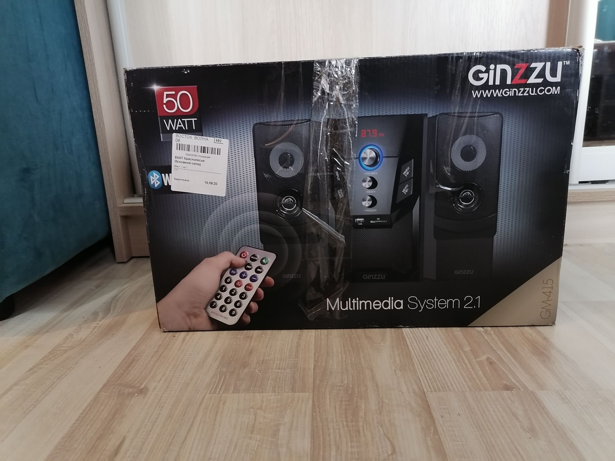 Аудиосистема GINZZU GM-415 — купить по низкой цене в интернет-магазине ...