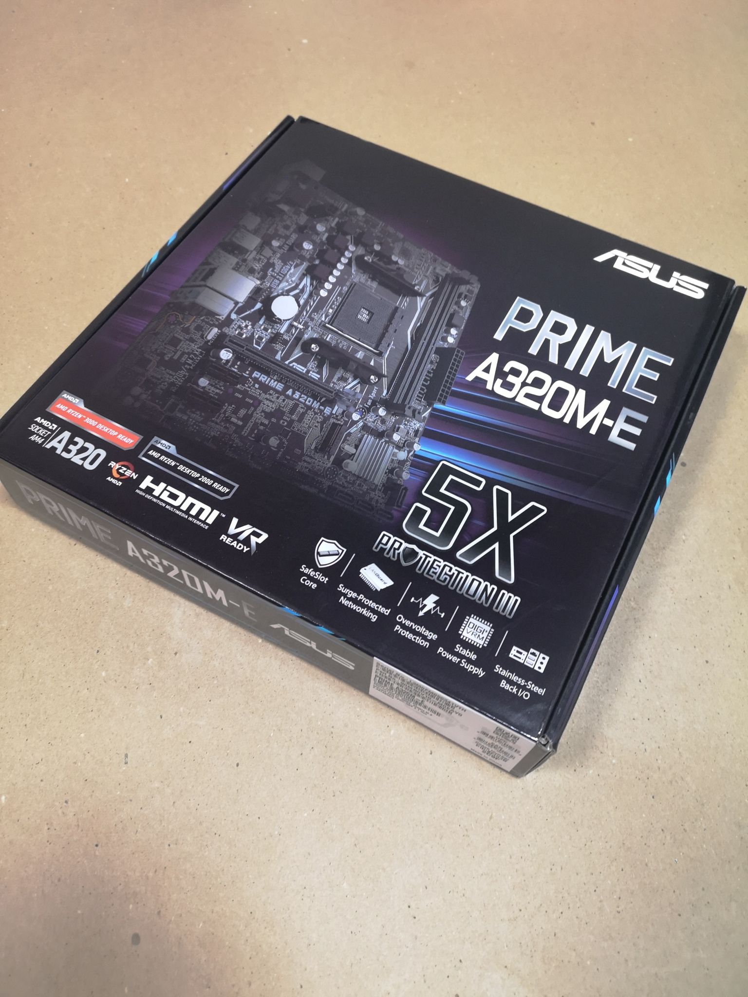 Материнская плата Asus PRIME A320M-E (AM4, microATX) — купить в ...