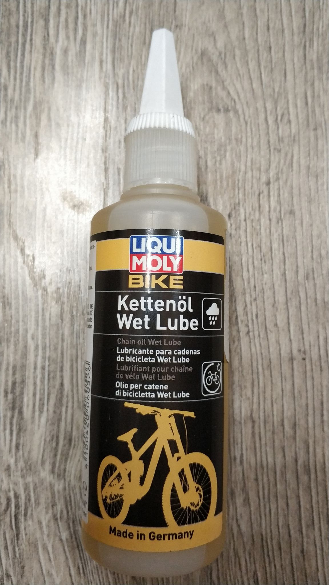 Купить смазка для цепи велосипеда LIQUI MOLY Bike Kettenoil Wet Lube (6052),  100 мл 21779 LiquiMoly / 6052 LiquiMoly в интернет-магазине ОНЛАЙН ТРЕЙД.РУ