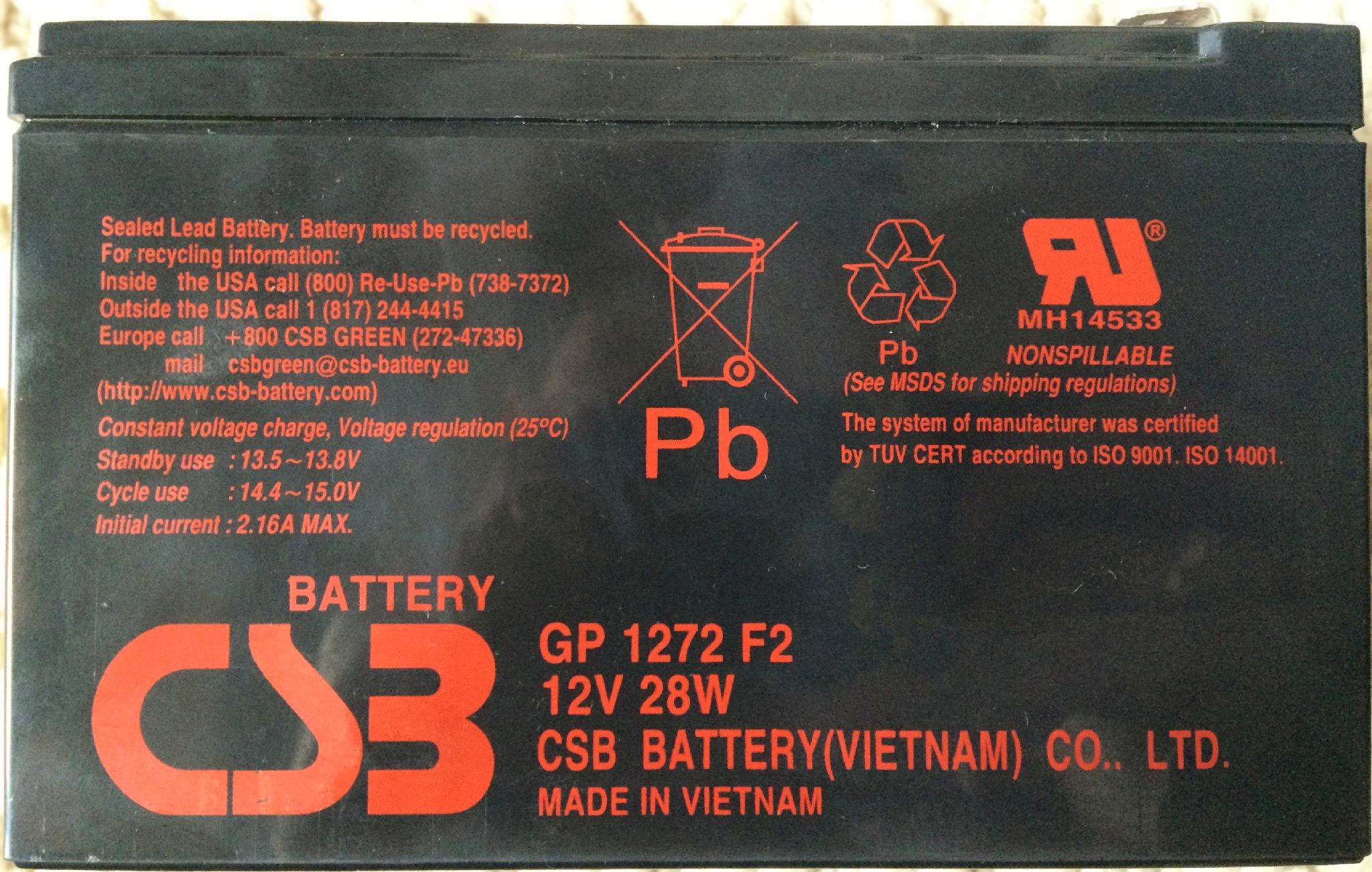Ибп csb. CSB батарея gp1272 12v (7.2 Ah) f2 (28w)). Батарея аккумуляторная CSB gp1272 (12v/7.2Ah). Аккумуляторная батарея для ИБП CSB GP 1272 f2 12v 7.2Ah. Аккумуляторная батарея CSB gp1272 f2.