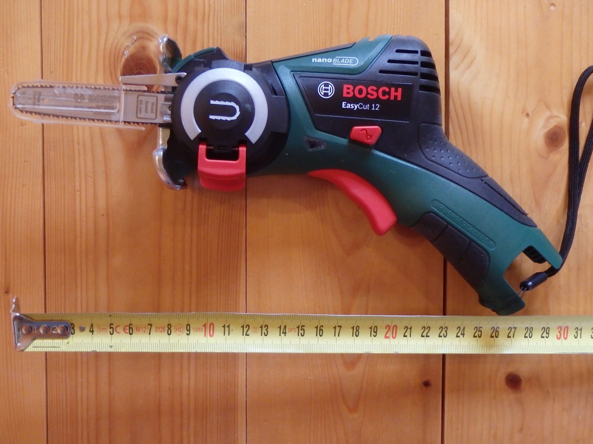 Цепная мини-пила аккумуляторная Bosch EasyCut 12 (0.603.3C9.001), без АКБ и ЗУ -