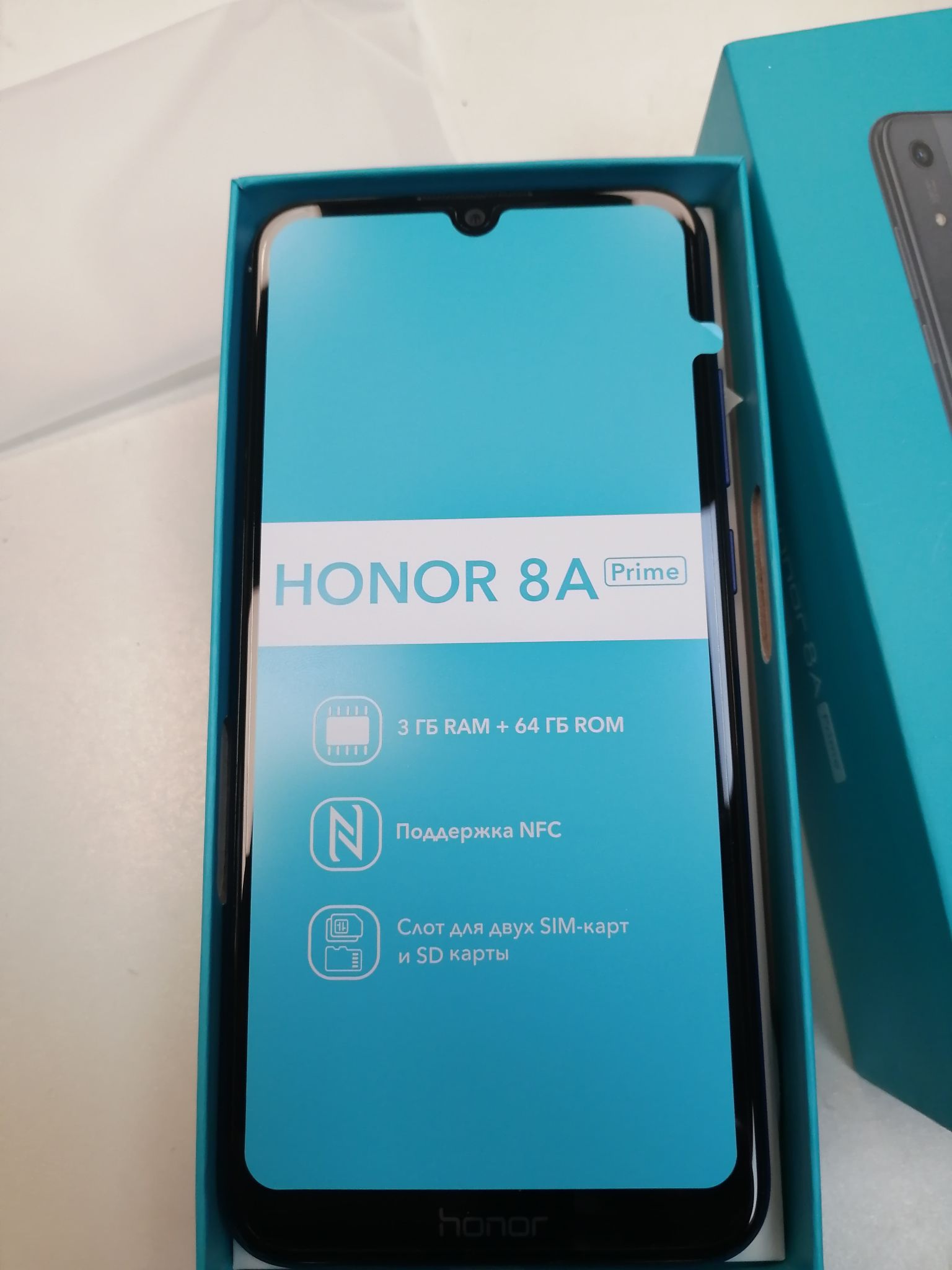 Смартфон Honor 8А Prime Темно-синий 51095CMD — купить в интернет-магазине  ОНЛАЙН ТРЕЙД.РУ