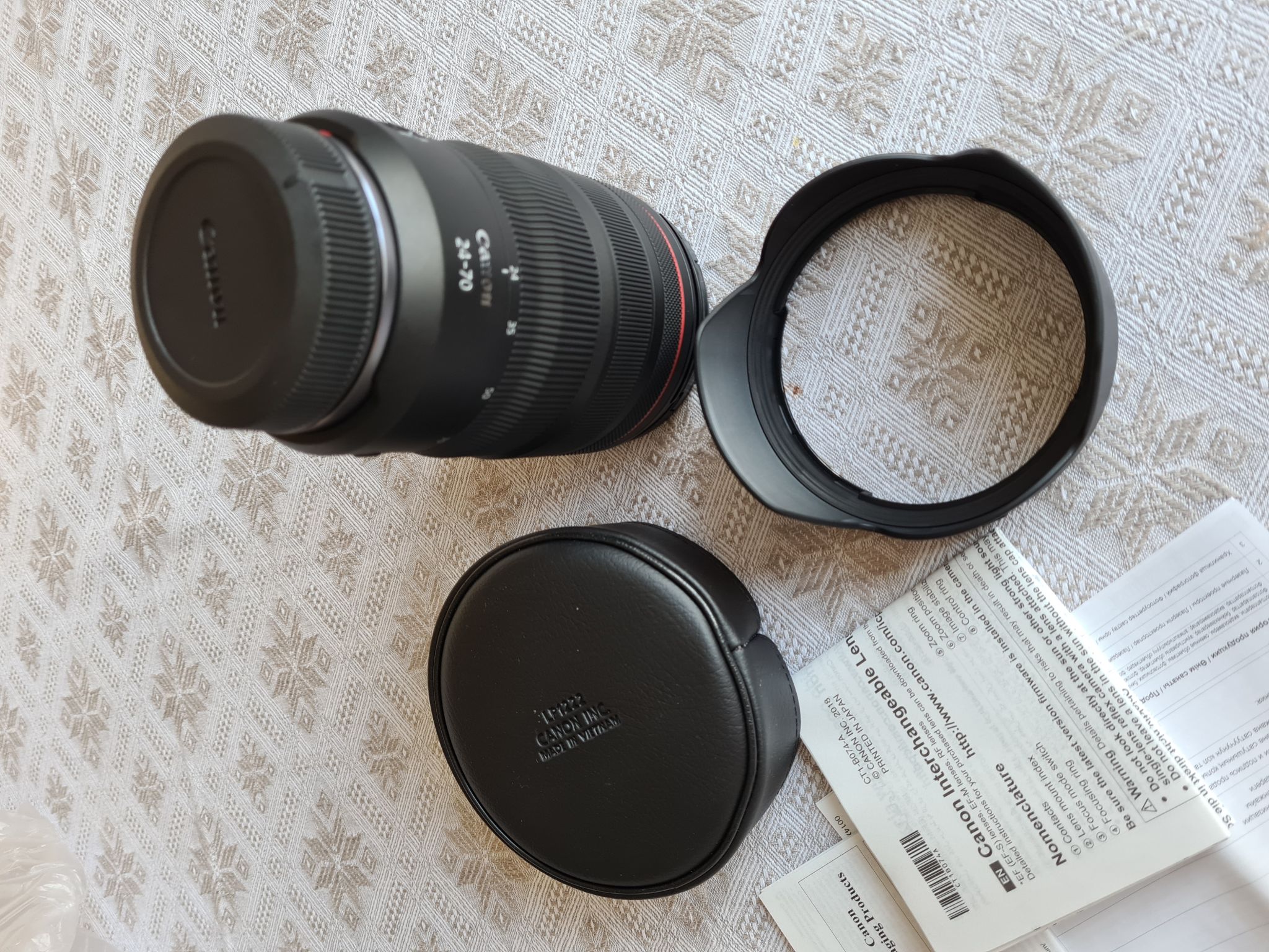 Объектив Canon RF 24-70mm f/2.8L IS USM — купить в интернет-магазине ...