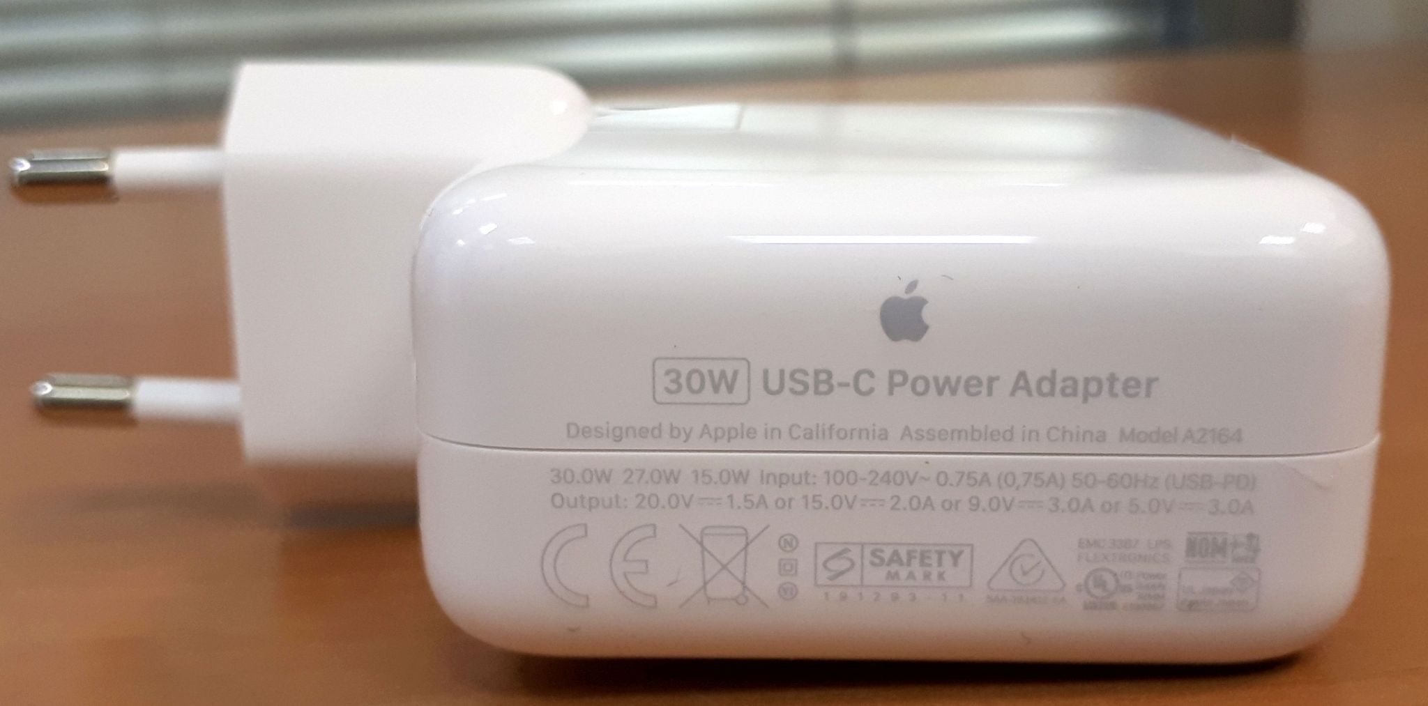 Адаптер питания Apple 30W USB-C Power Adapter (MY1W2ZM/A) — купить в ...