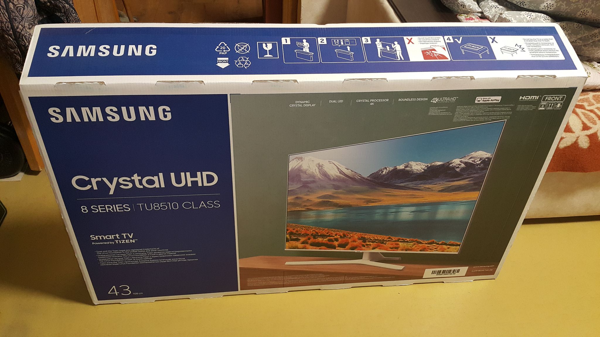 Телевизор Samsung Ue50bu8510u 2025 Белый Купить