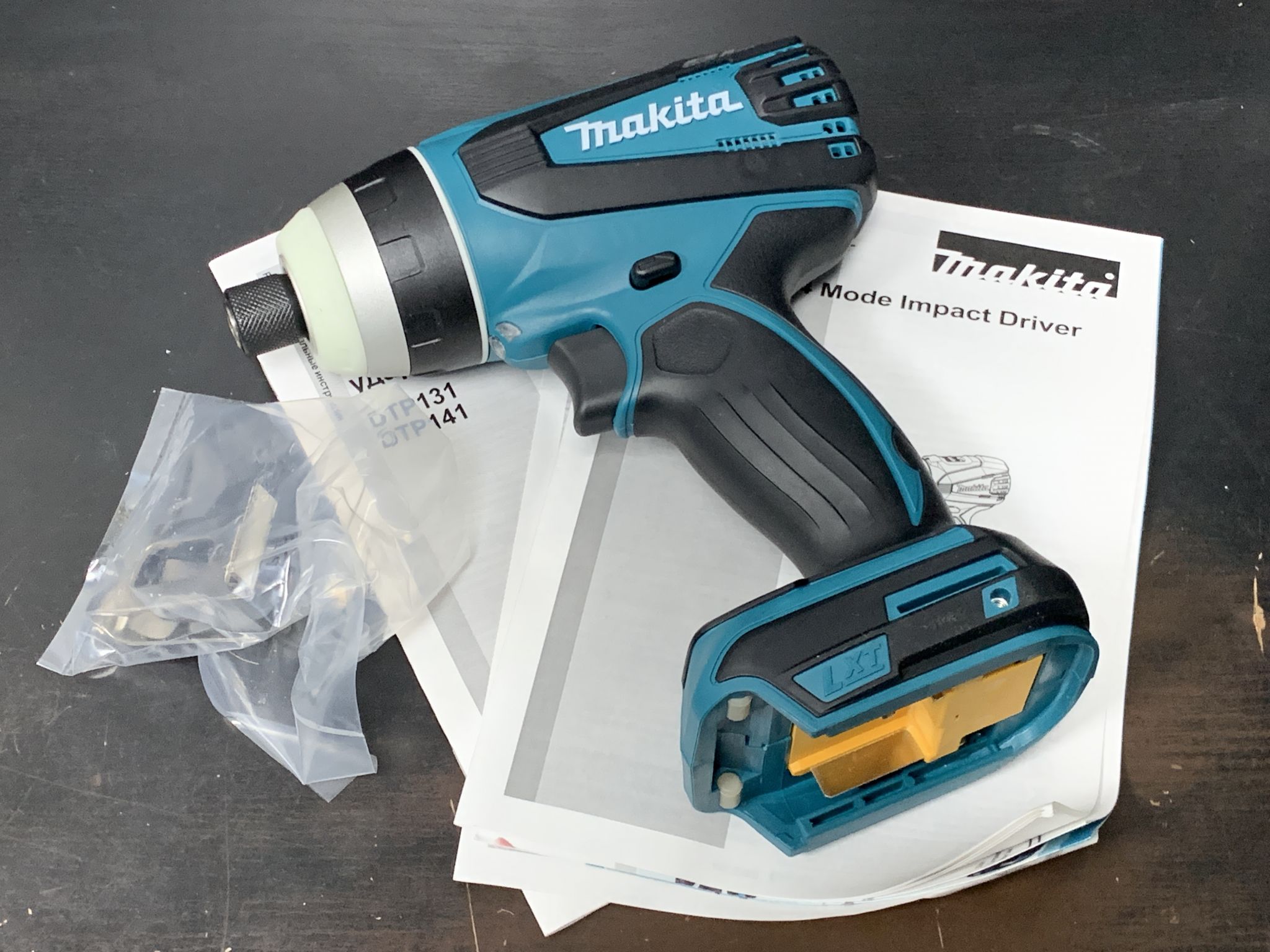 Шуруповерт аккумуляторный ударный Makita DTP141Z — купить в интернет ...