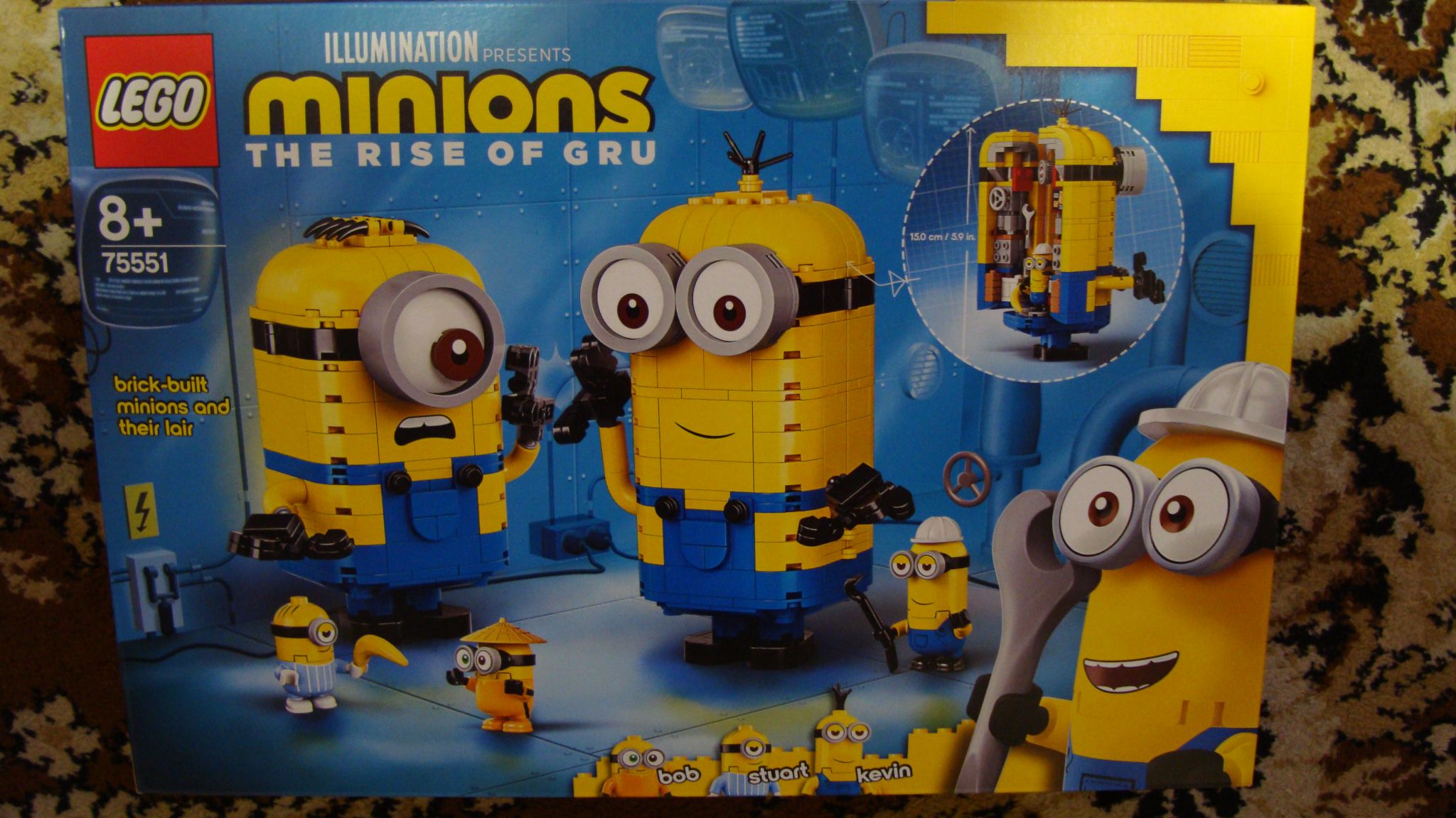 Конструктор LEGO® Minions 75551 Фигурки миньонов и их дом 75551 LEGO —  купить по низкой цене в интернет-магазине ОНЛАЙН ТРЕЙД.РУ