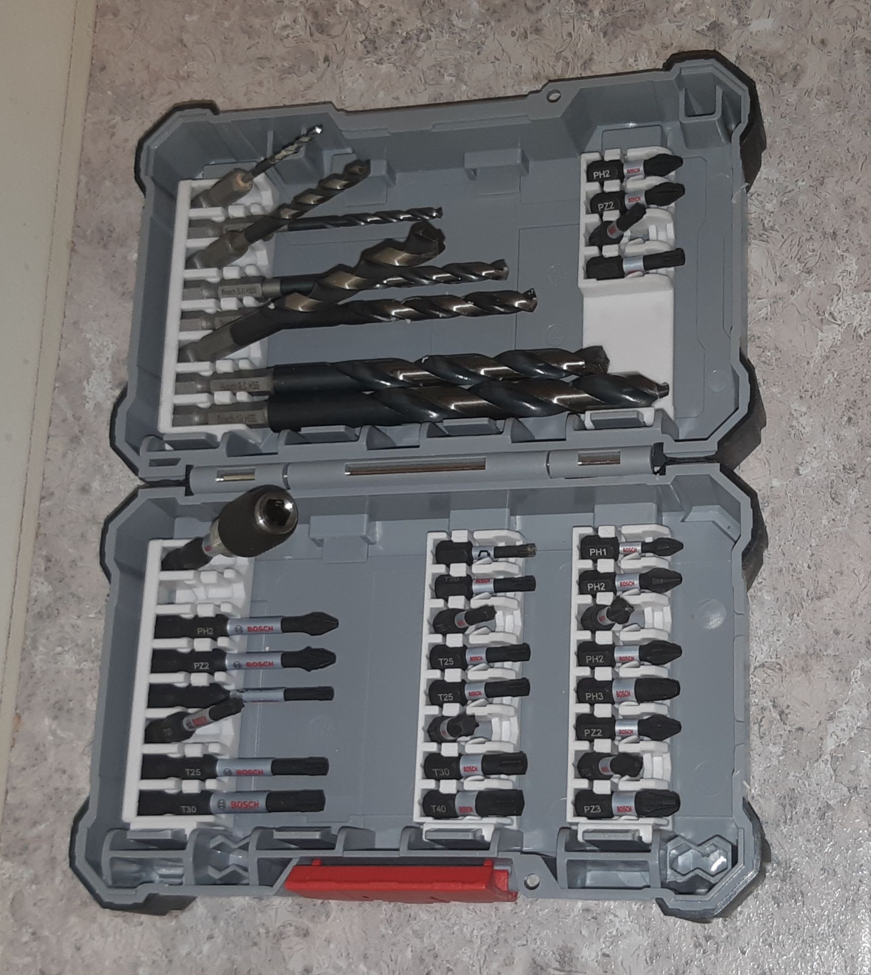Набор ударных бит и сверл по металлу Bosch 2.608.577.148 Impact Control ...