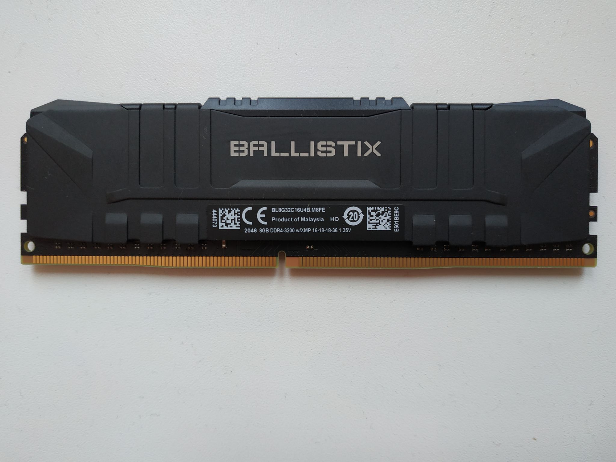 Оперативная память Crucial DDR4 8Gb 3200 Mhz pc- 25600 Ballistix Black ...