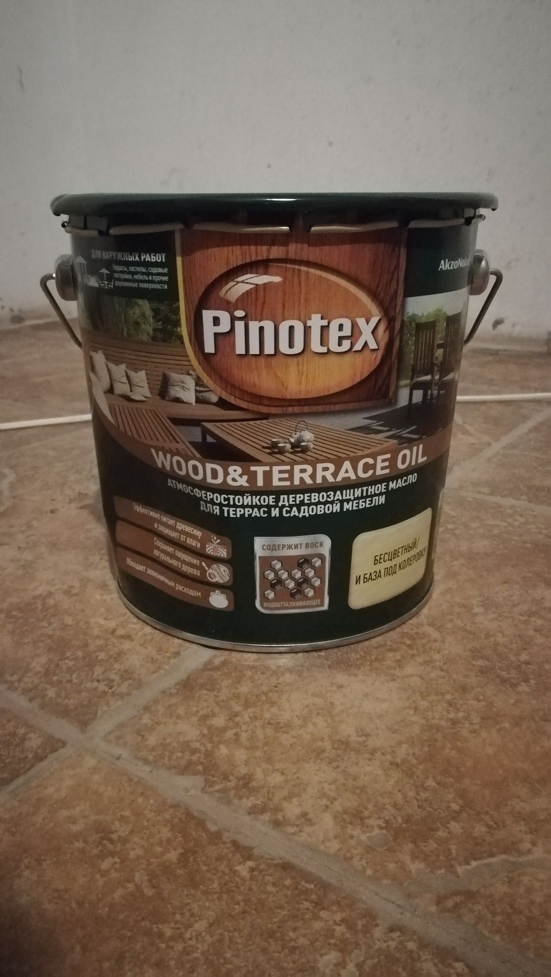 Pinotex Wood & Terrace Oil 2.7 л