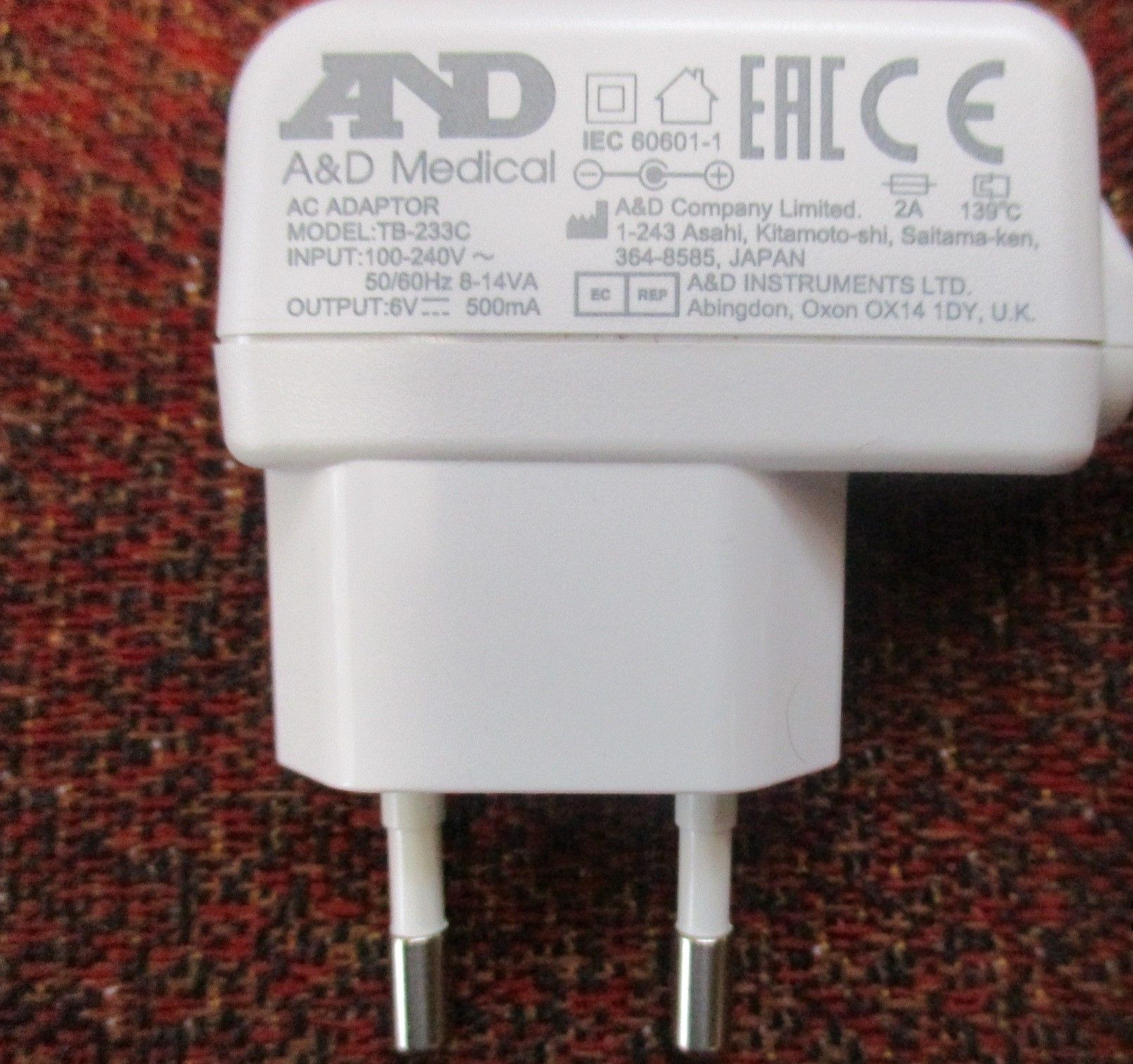 Tb 233c ac adapter схема