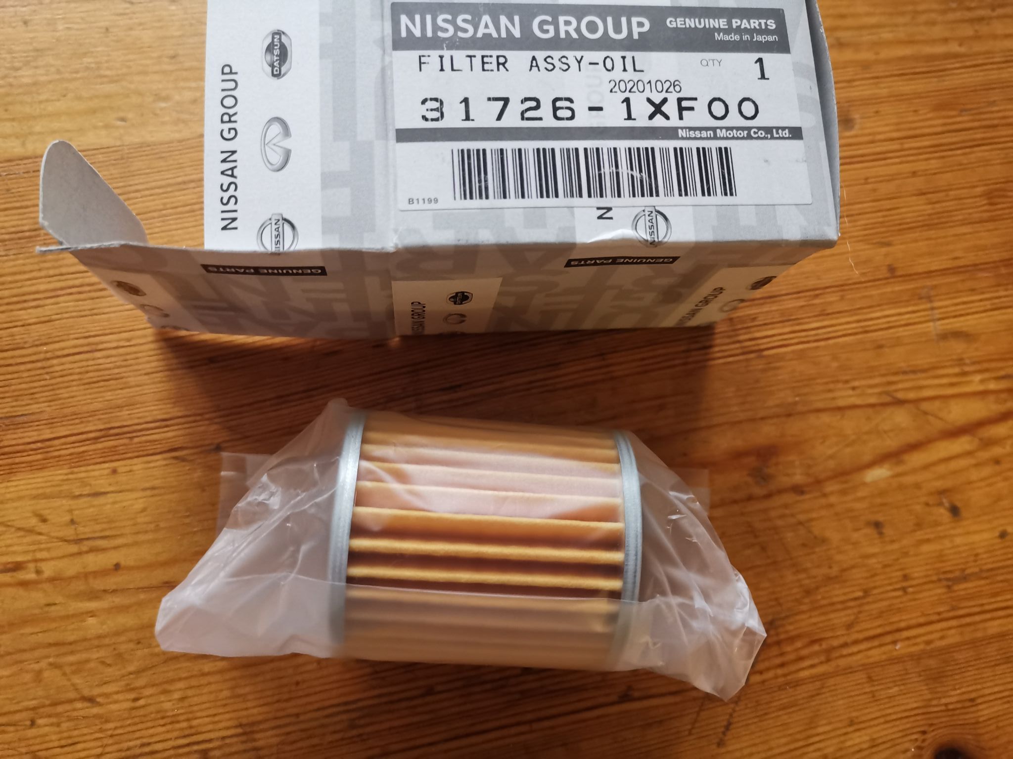 Фильтр АКПП охладителя масла NISSAN 31726-1XF00 — купить в интернет ...