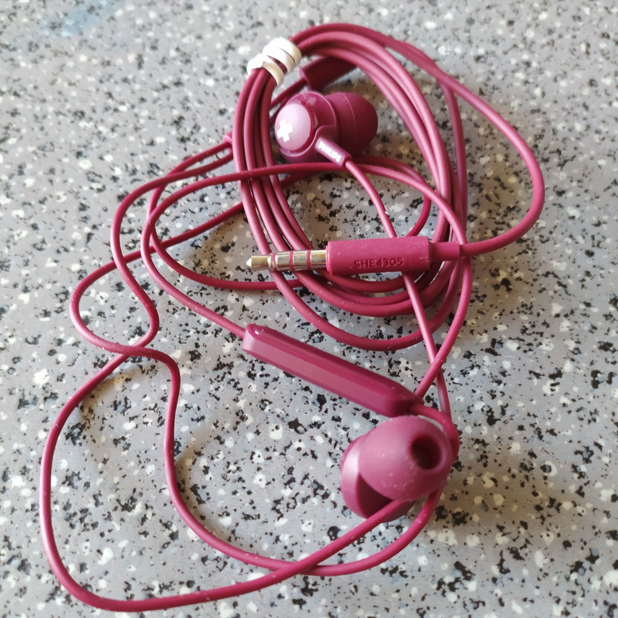 Наушники Philips SHE4305, красный 