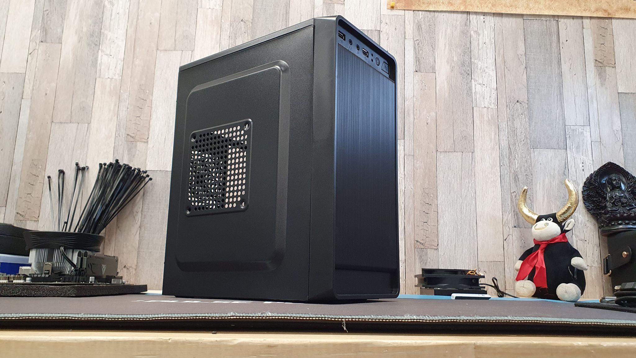 Корпус Minitower ExeGate BAA-108 Black, mATX, , 2*USB, Audio ...