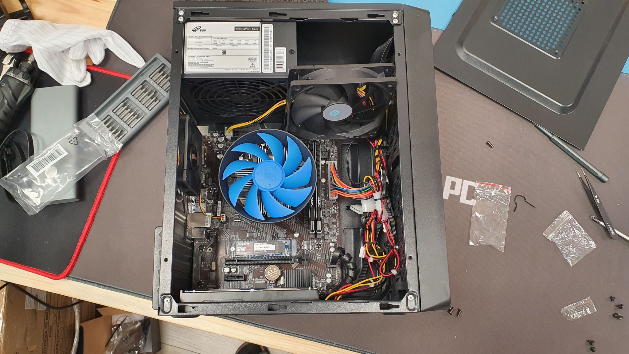 Корпус Minitower ExeGate BAA-108 Black, mATX, , 2*USB, Audio ...