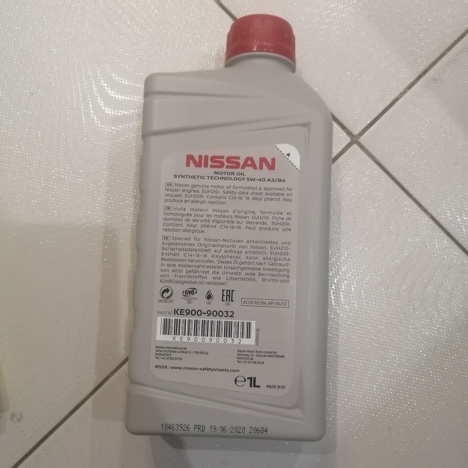 Купить Масло Nissan 5w40 Оригинал