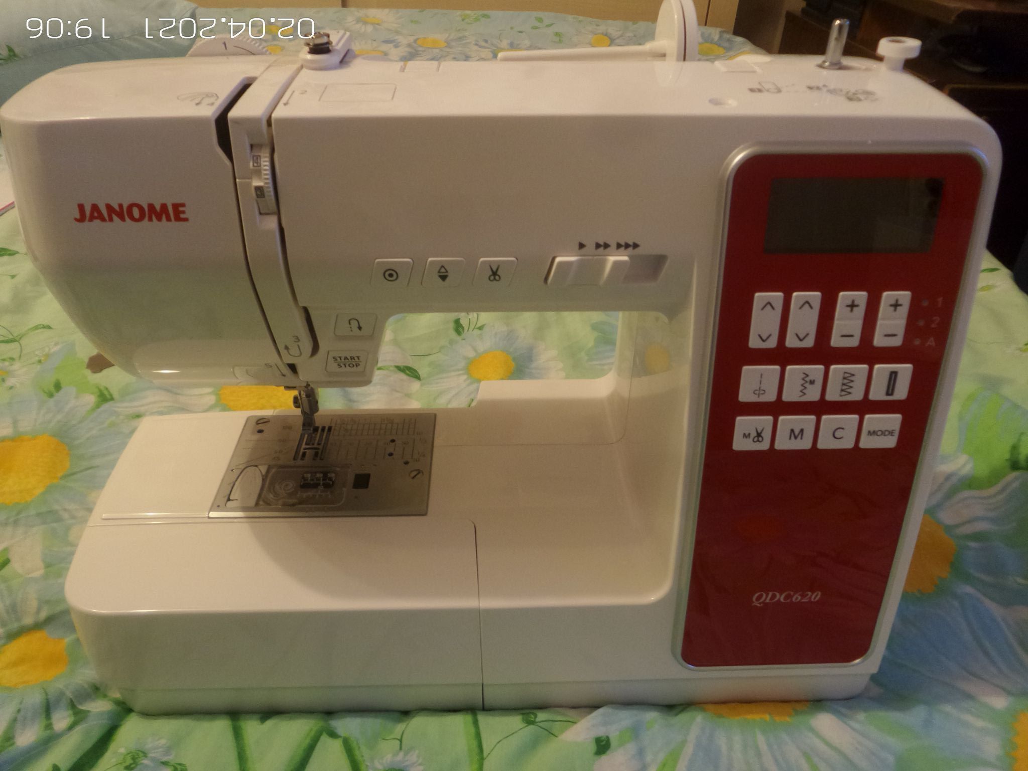 Швейная машина Janome QDC 620 QDC620 — купить в интернет-магазине ОНЛАЙН  ТРЕЙД.РУ