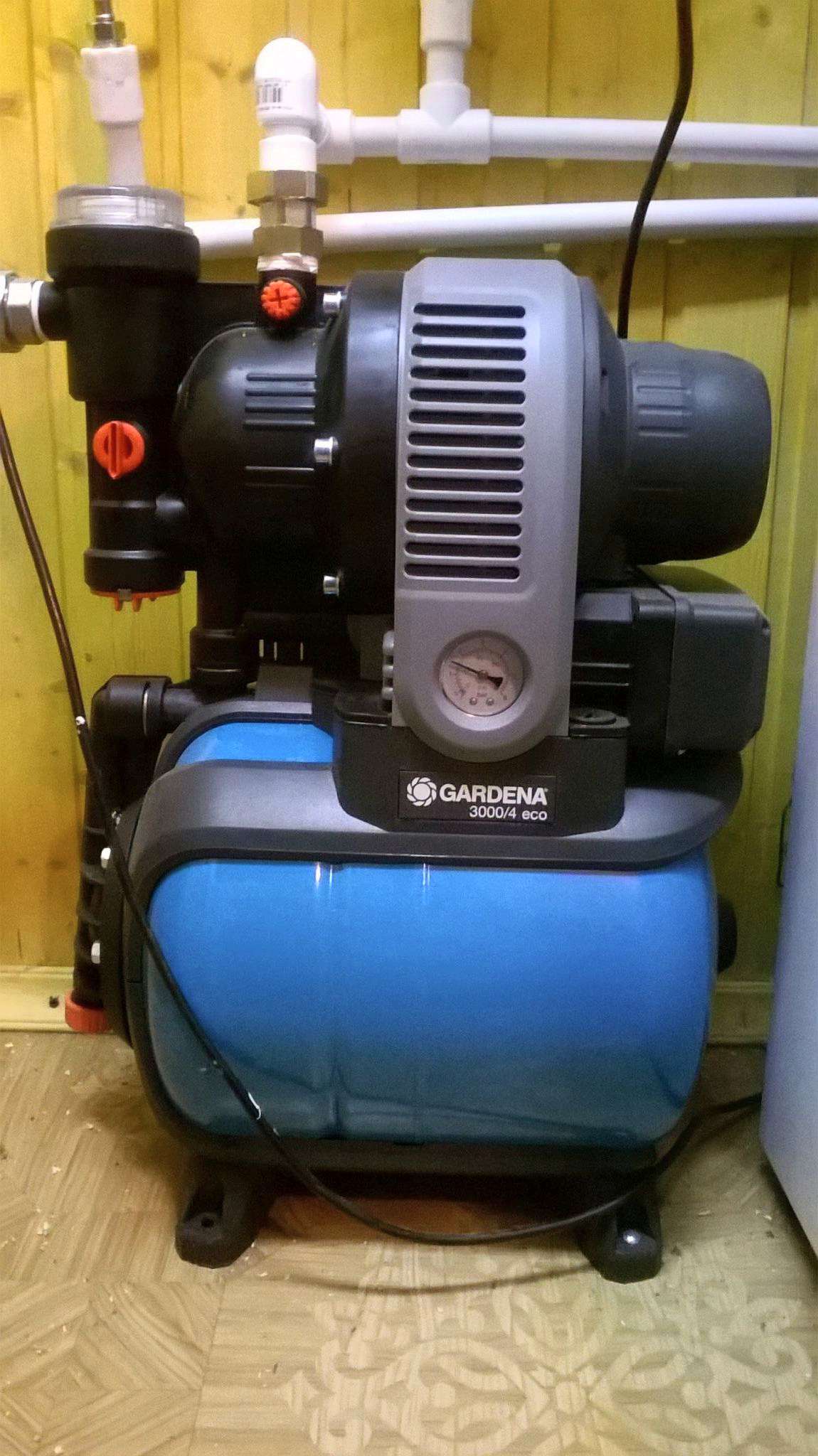 Насосная станция GARDENA 3000/4 eco Classic 01753-20.000.00 — купить в ...