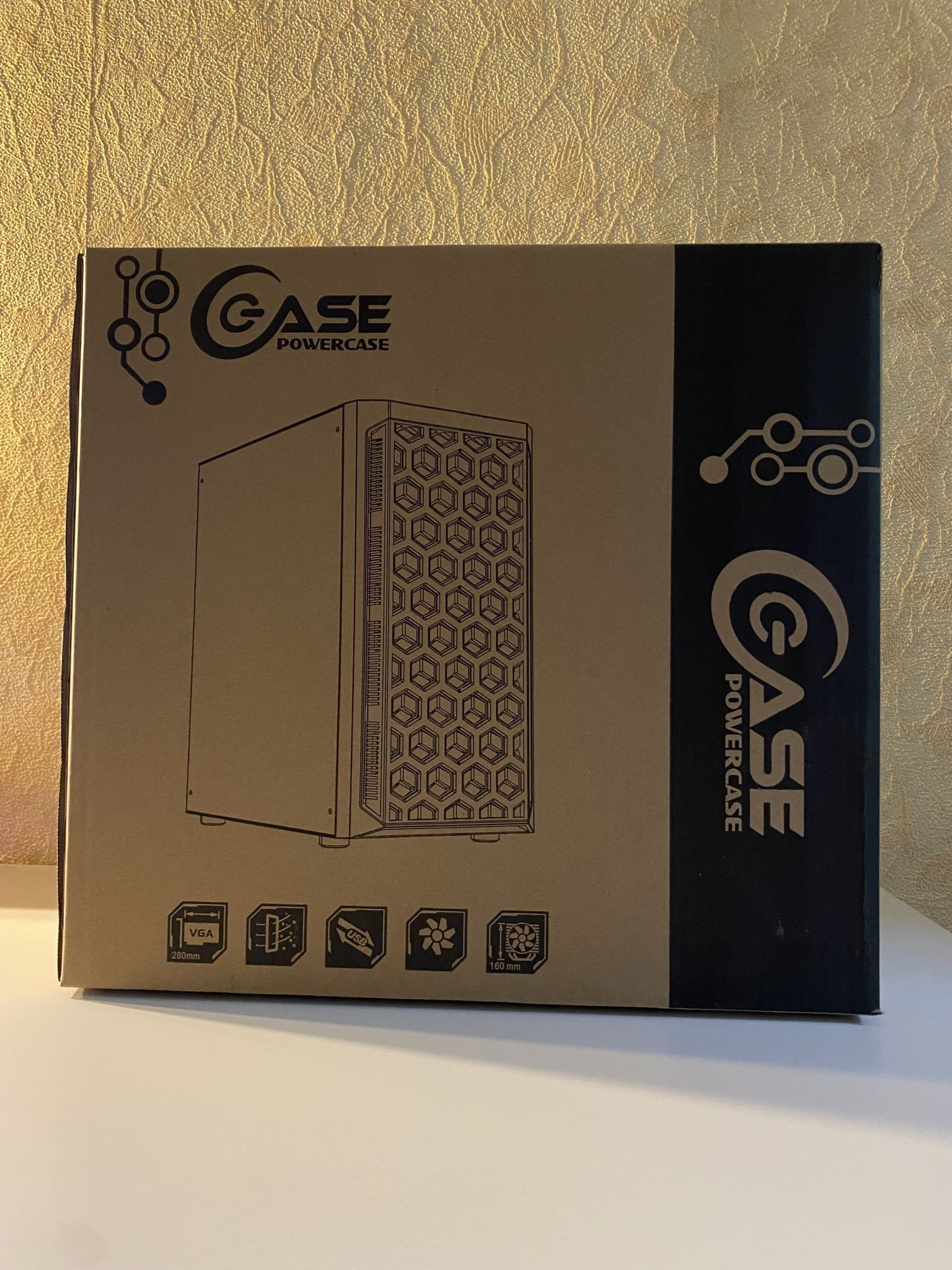 Корпус Powercase Mistra Micro T3W, белый (CMIMTW-L3) — купить по низкой ...