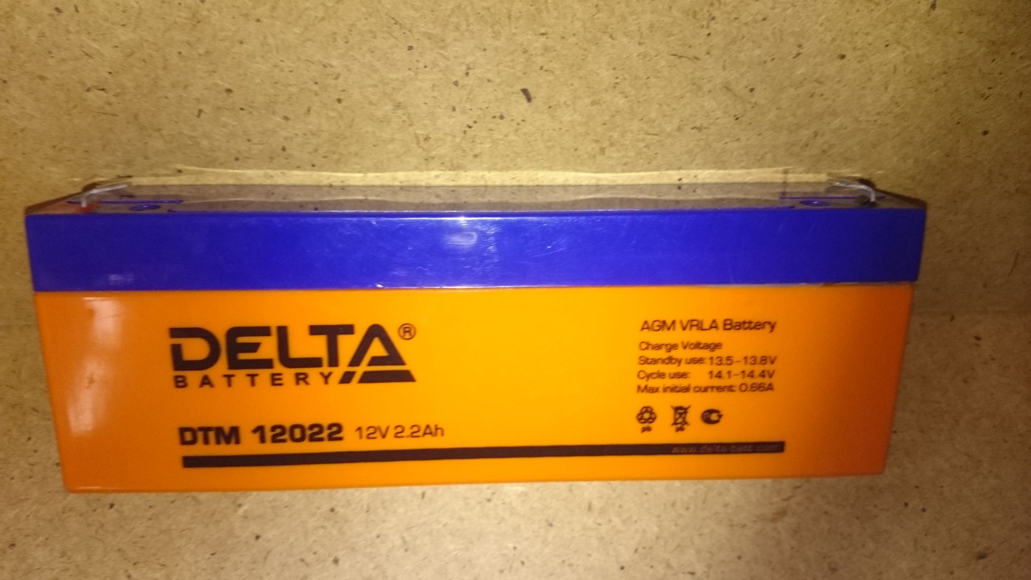 Аккумуляторная батарея для ИБП DELTA BATTERY DTM 12022 — купить в ...