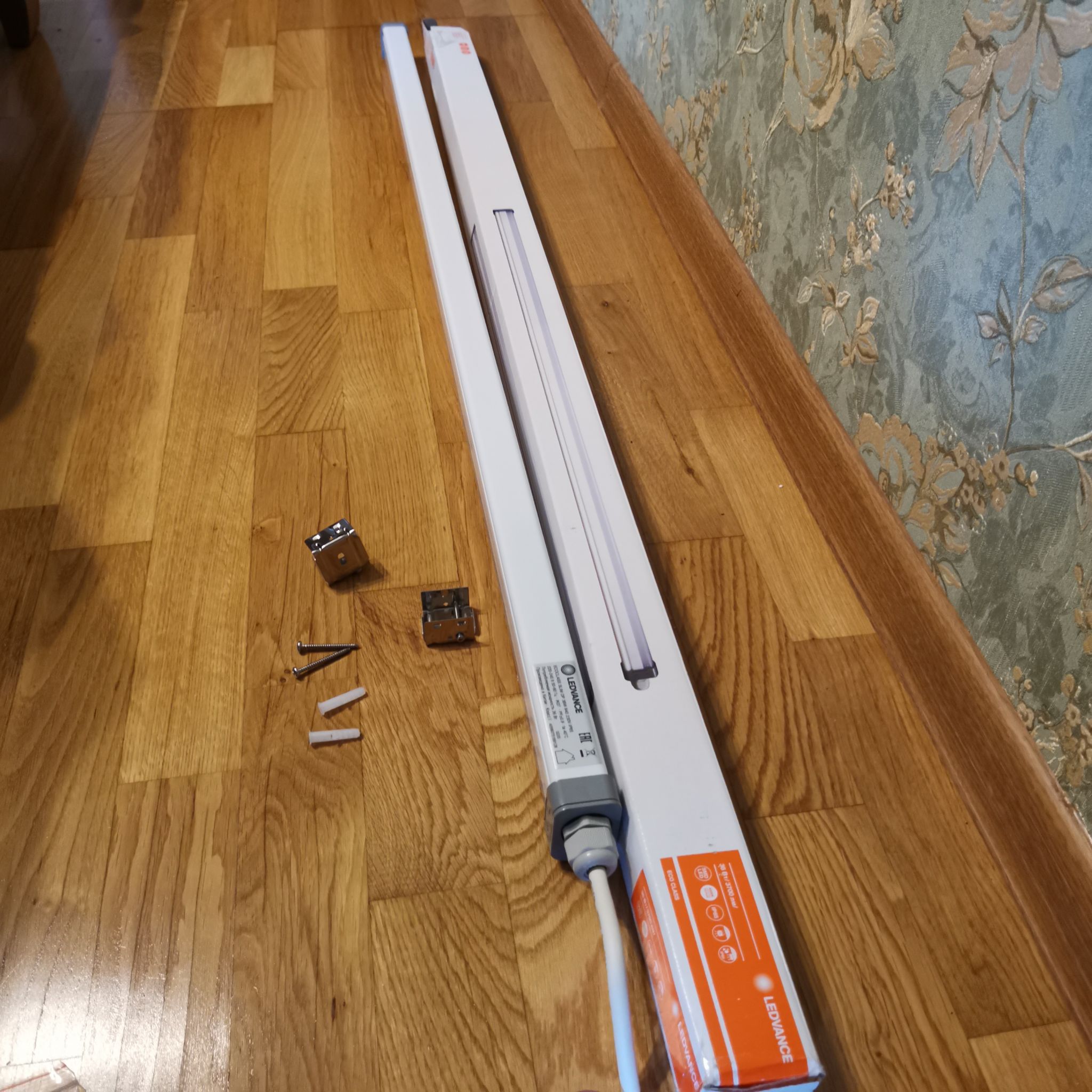 Линейный светильник OSRAM-LEDVANCE DP SLIMVALUE 1200 36W/4000K Серый ...