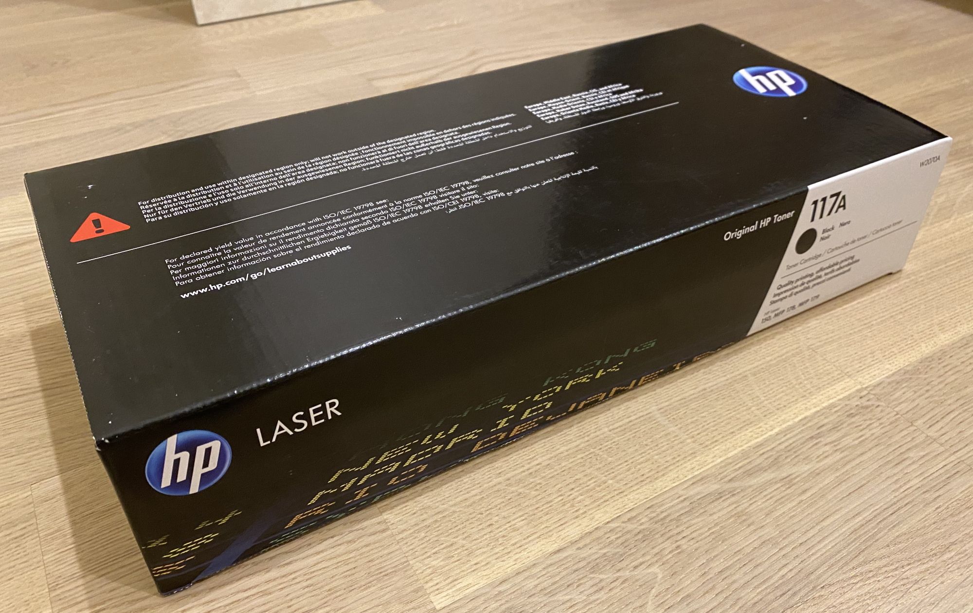 Картридж HP W2070A черный 117A (1000 стр.) для Color Laser 150/150nw ...