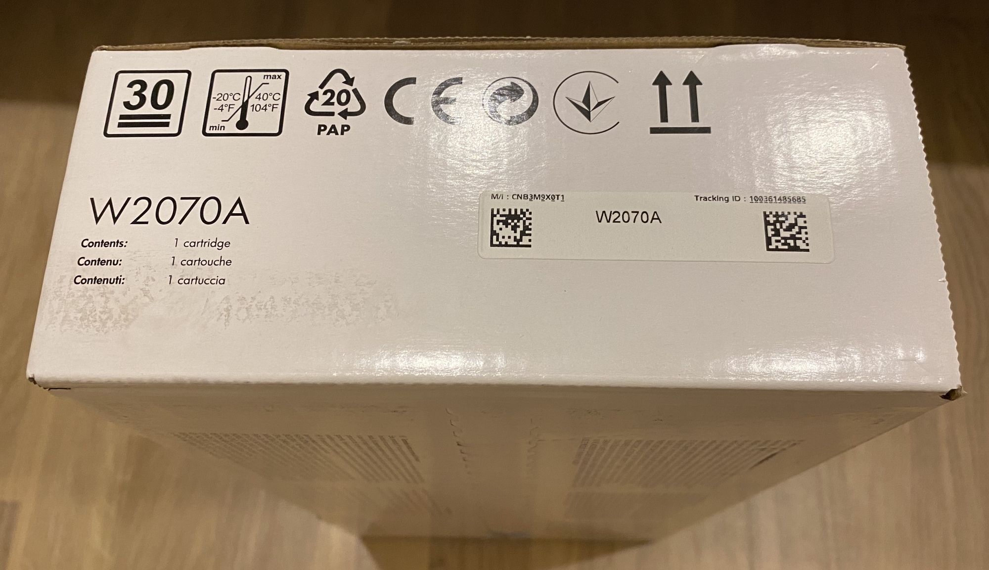 Картридж HP W2070A черный 117A (1000 стр.) для Color Laser 150/150nw ...