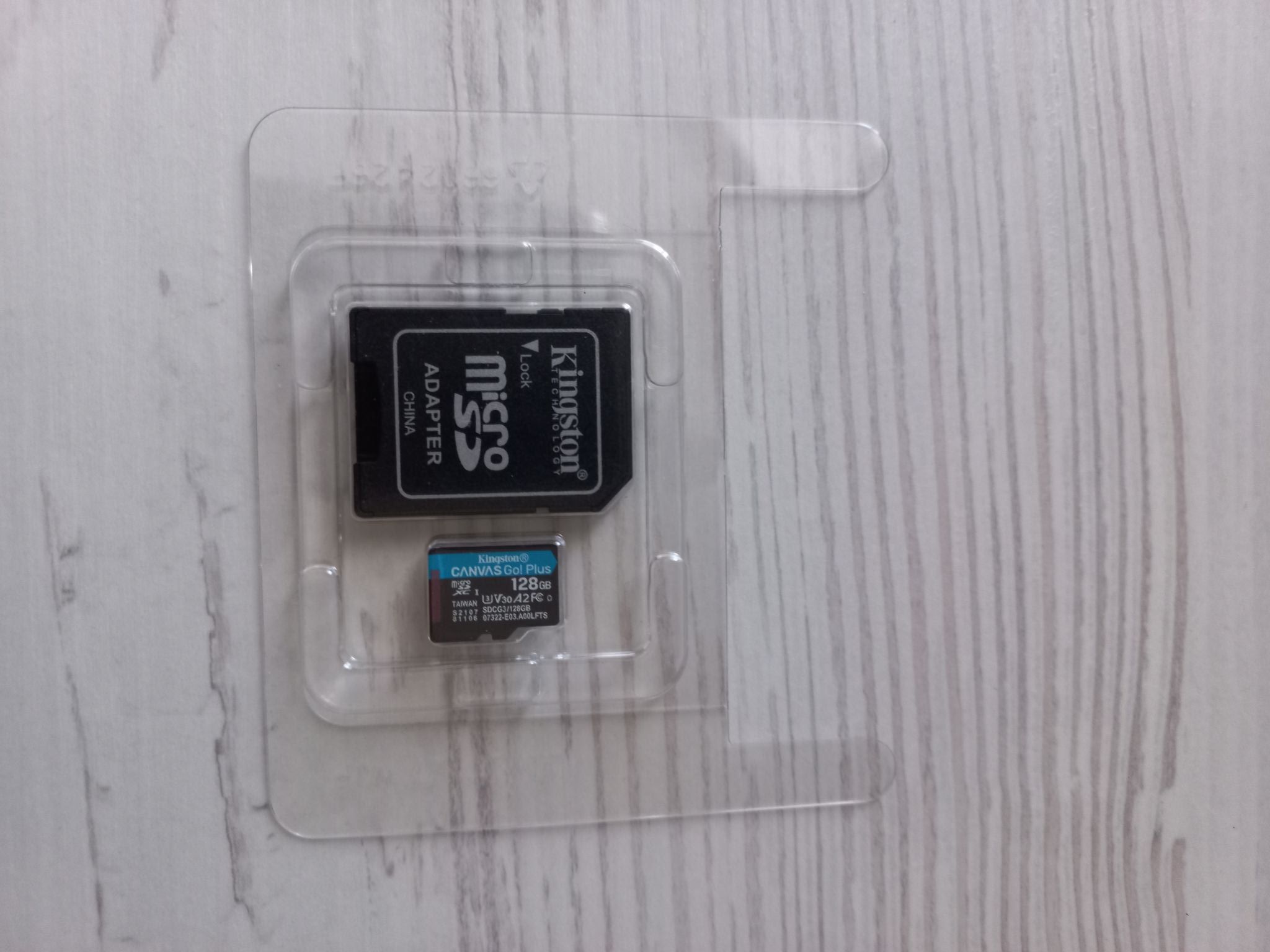 Карта памяти microsdxc uhs i u3 kingston canvas go plus 128 гб 170 мб с