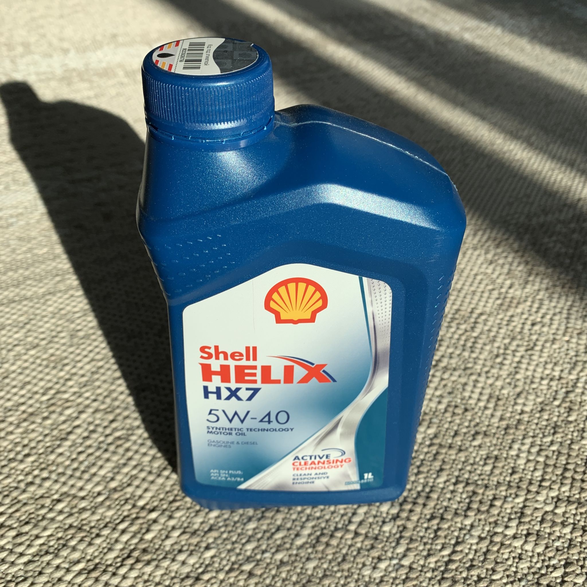 Моторное масло shell hx7