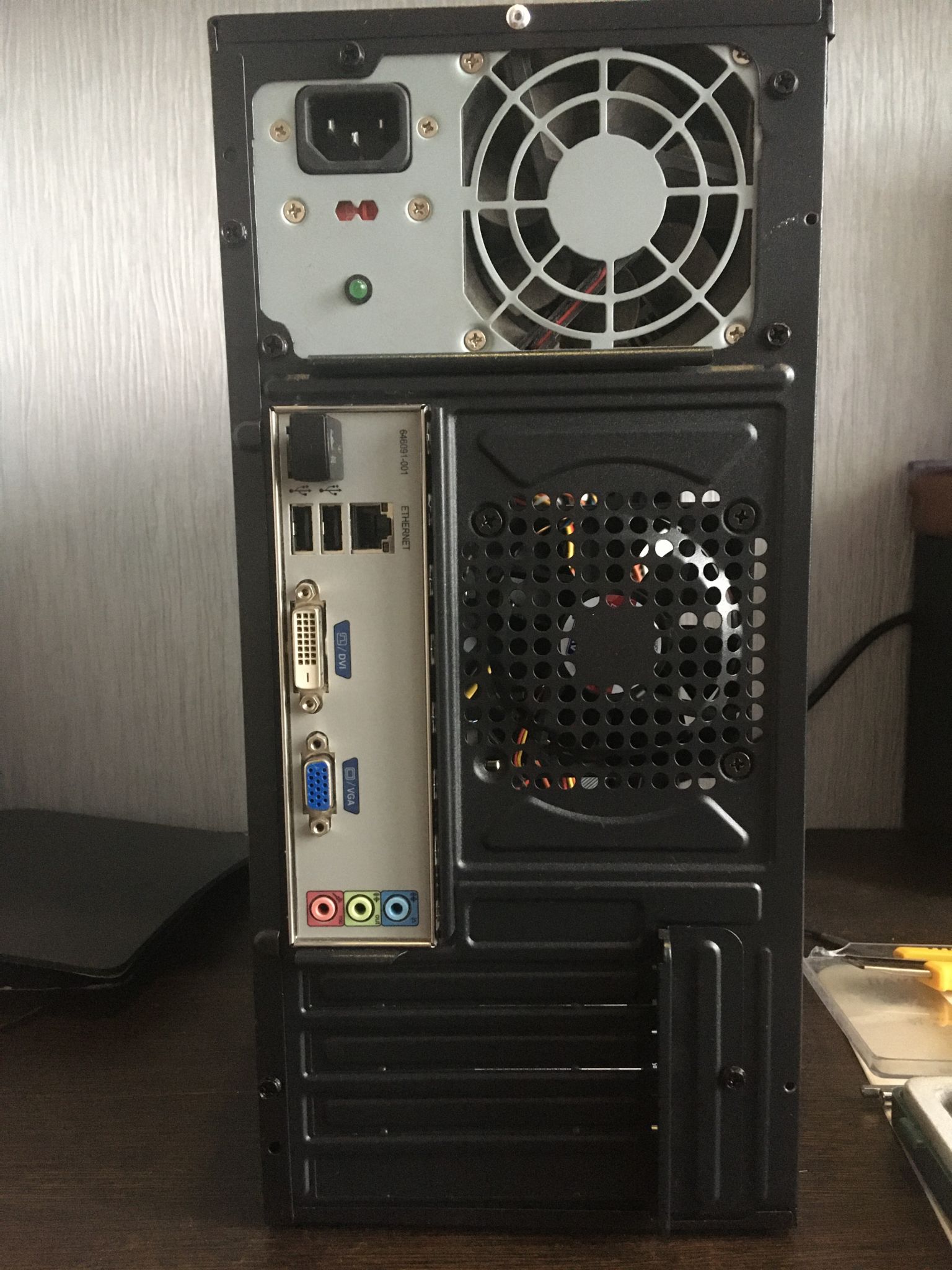 Корпус Minitower ExeGate BAA-108 Black, mATX, , 2*USB, Audio ...