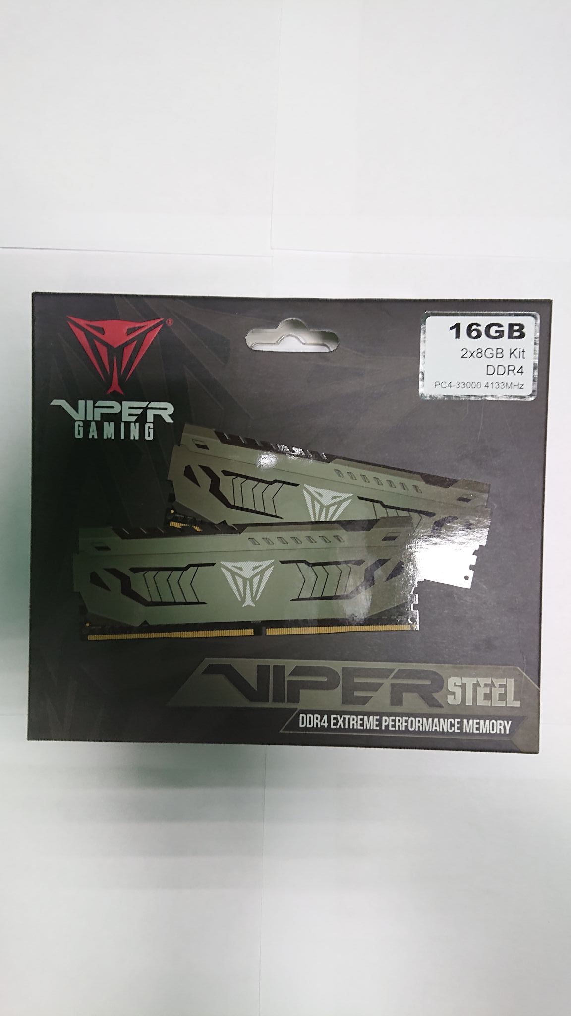 Оперативная память Patriot DDR4 16Gb (2x8Gb) 4133MHz pc-32000 Viper ...