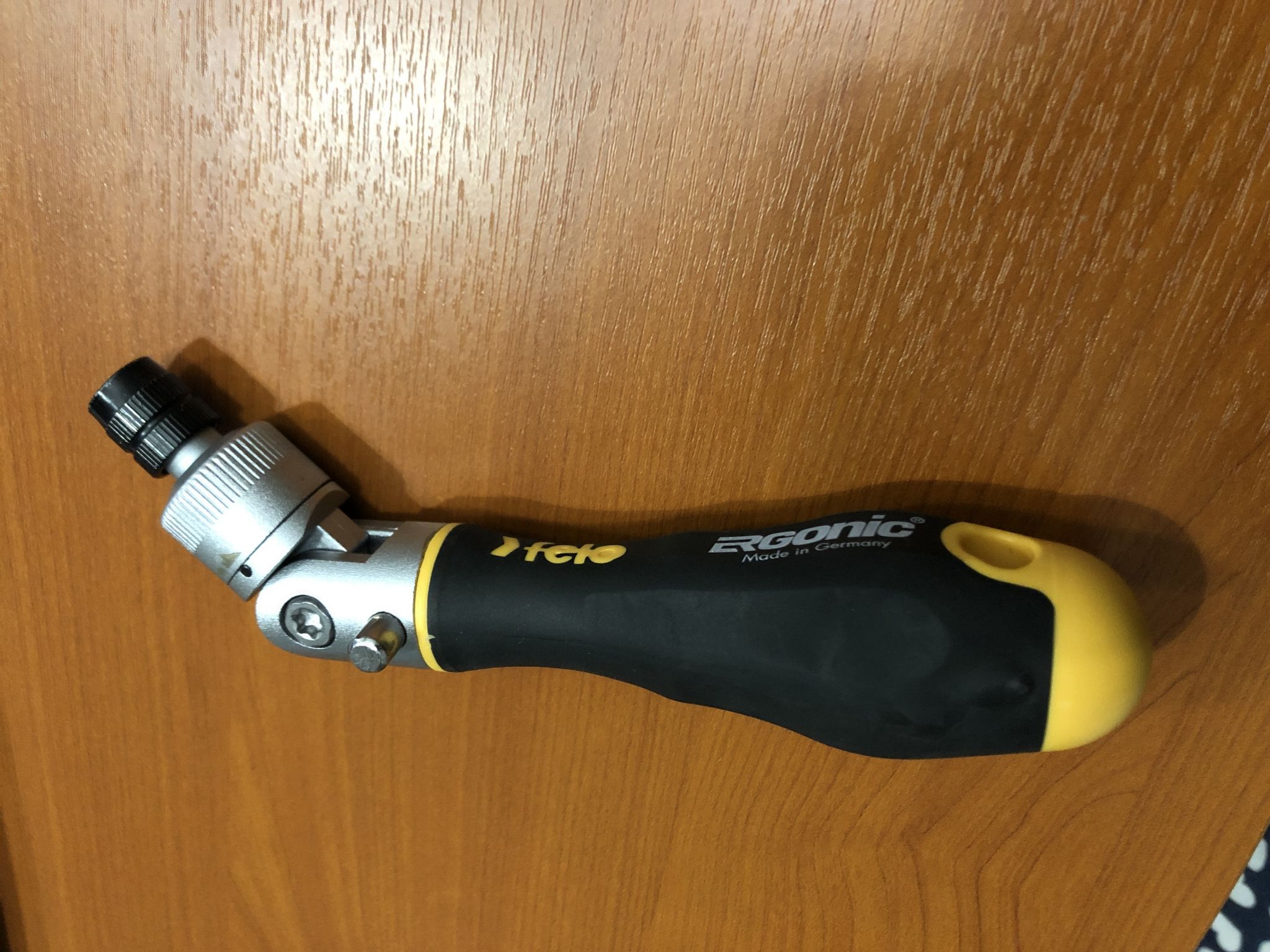 Трещотка поворотная Felo 43899940 Ergonic K с храповым механизмом ...