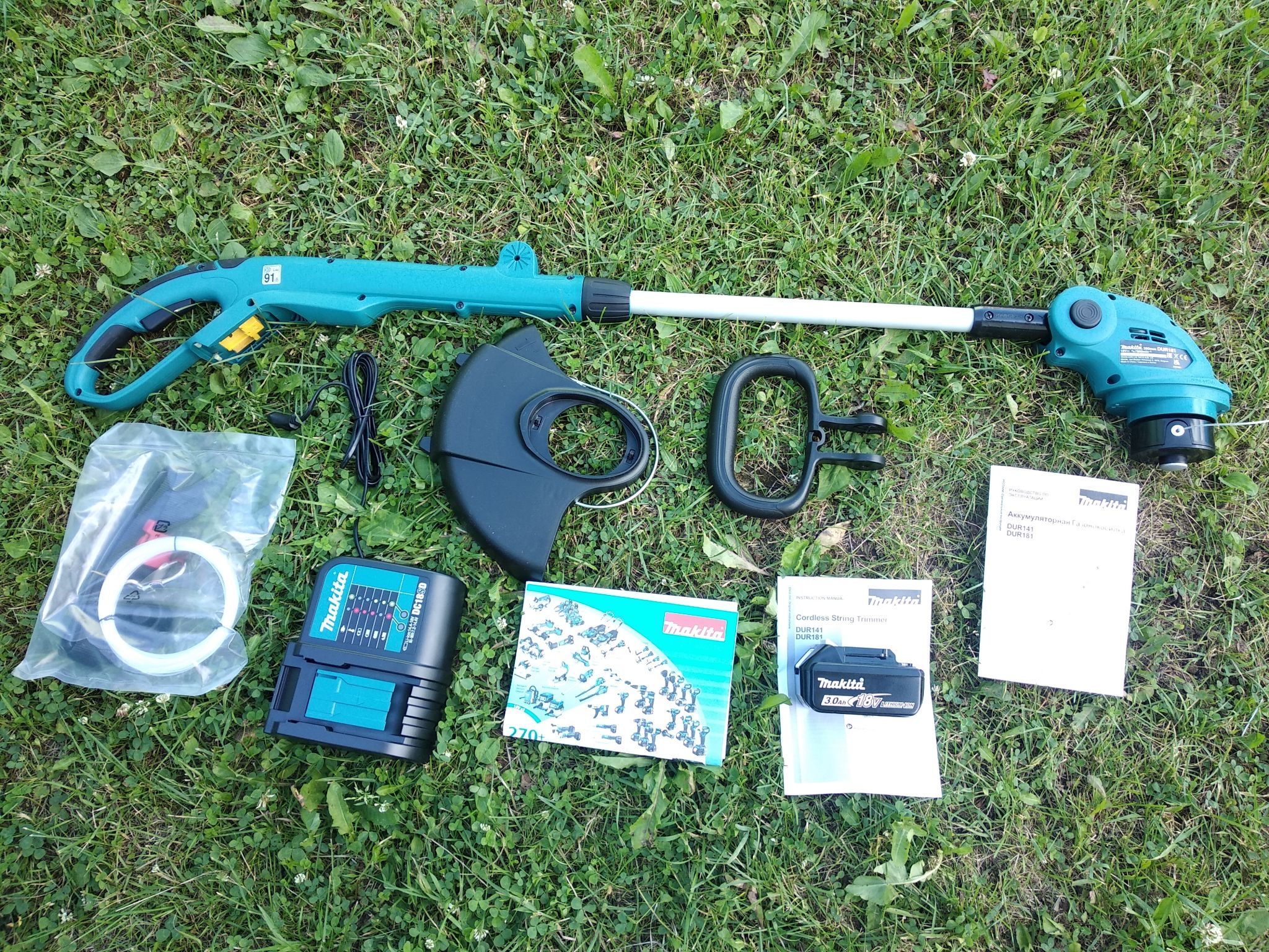 Аккумуляторный Триммер Makita Dur368lz Купить