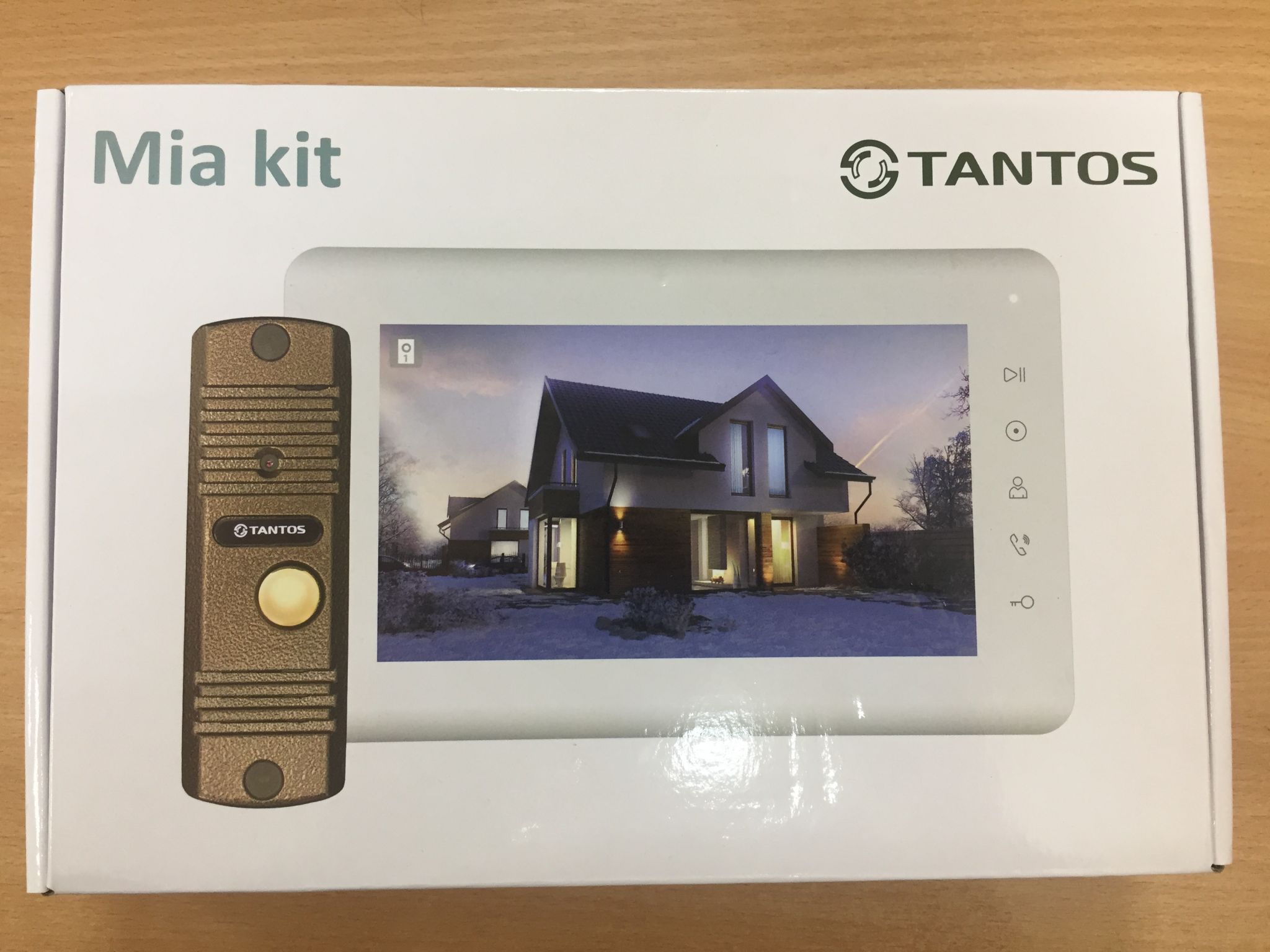 Видеодомофон tantos mia kit обзор