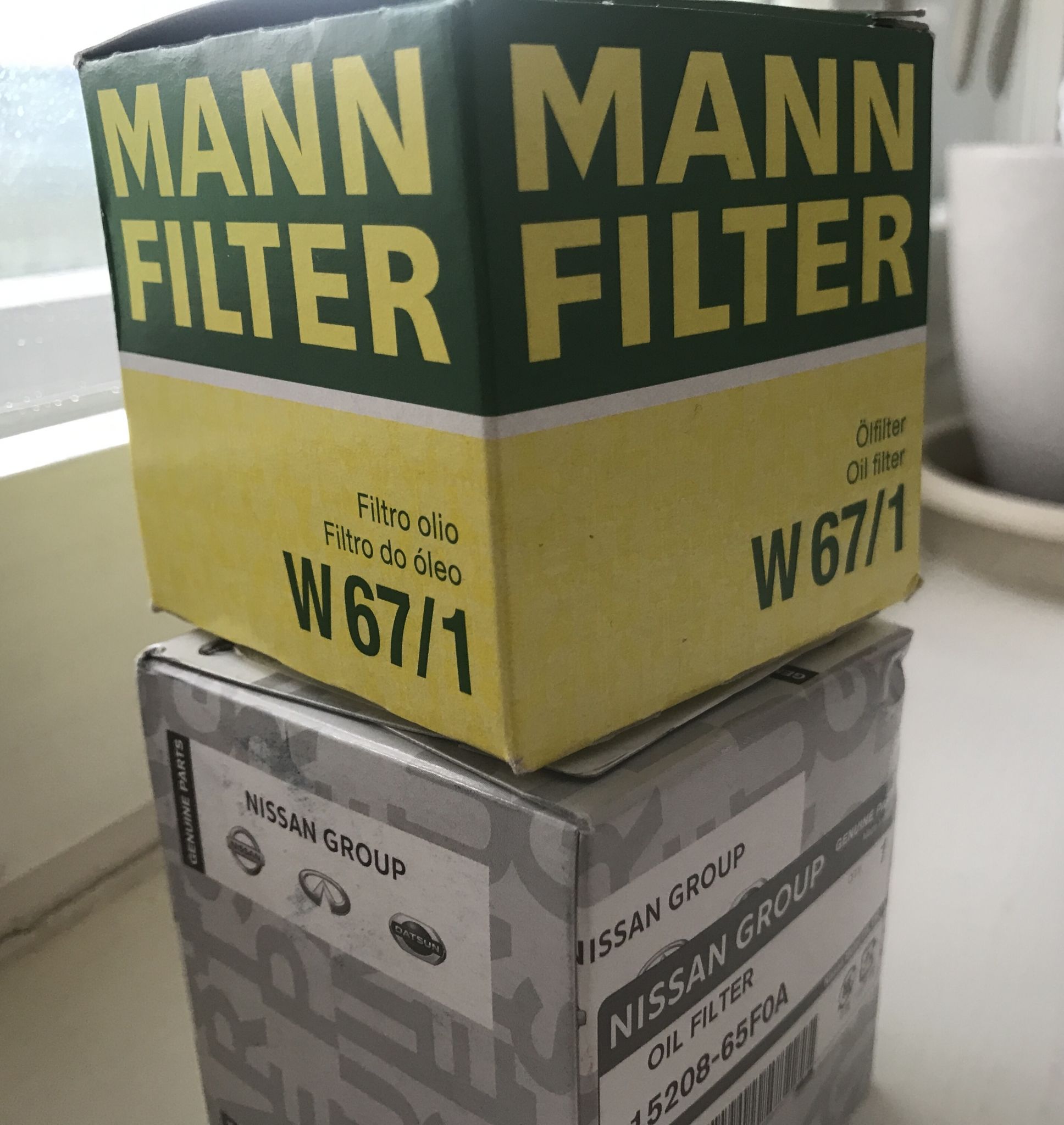 Фильтр масляный MANN-FILTER W 67/1 W67/1 — купить в интернет-магазине  ОНЛАЙН ТРЕЙД.РУ