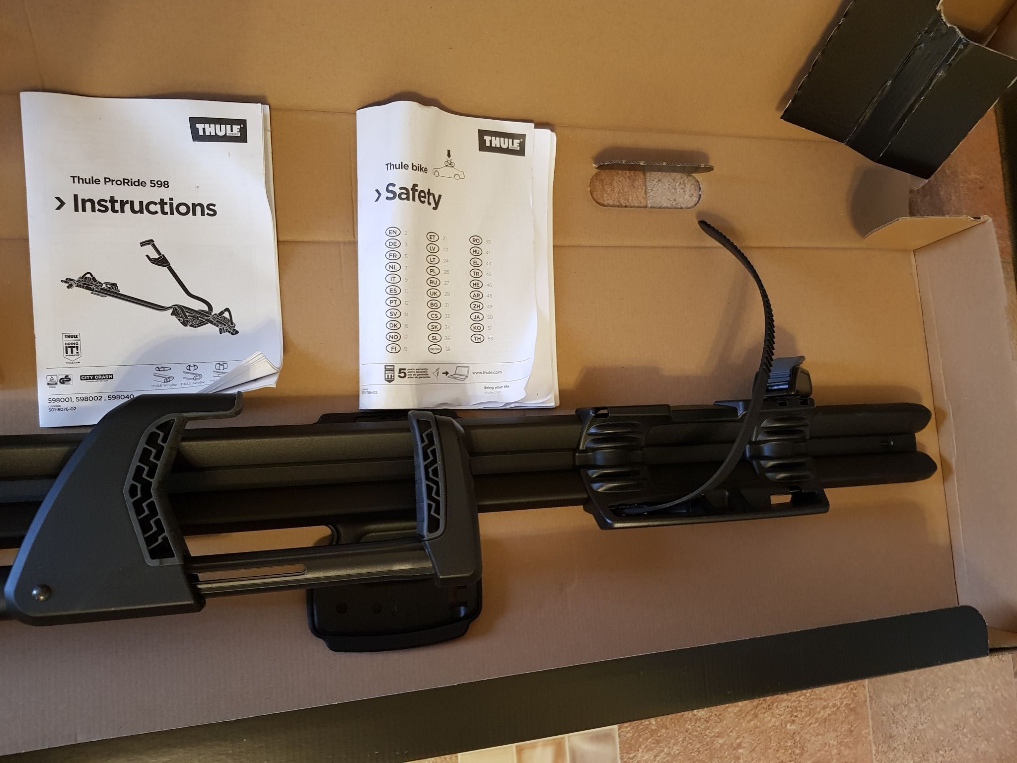 Thule ProRide Black 598002