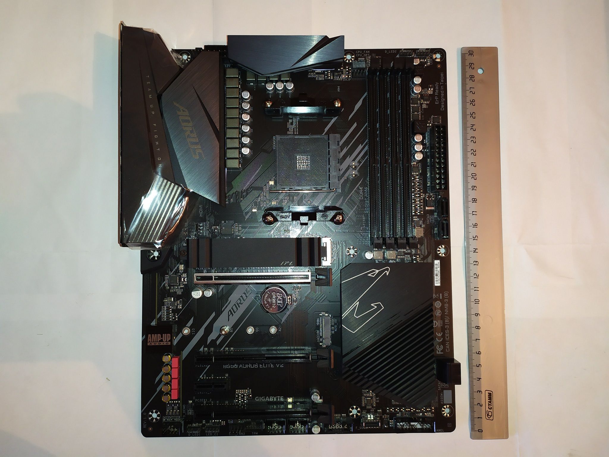 Материнская плата GIGABYTE B550 AORUS ELITE V2 (AM4, ATX) — купить по ...
