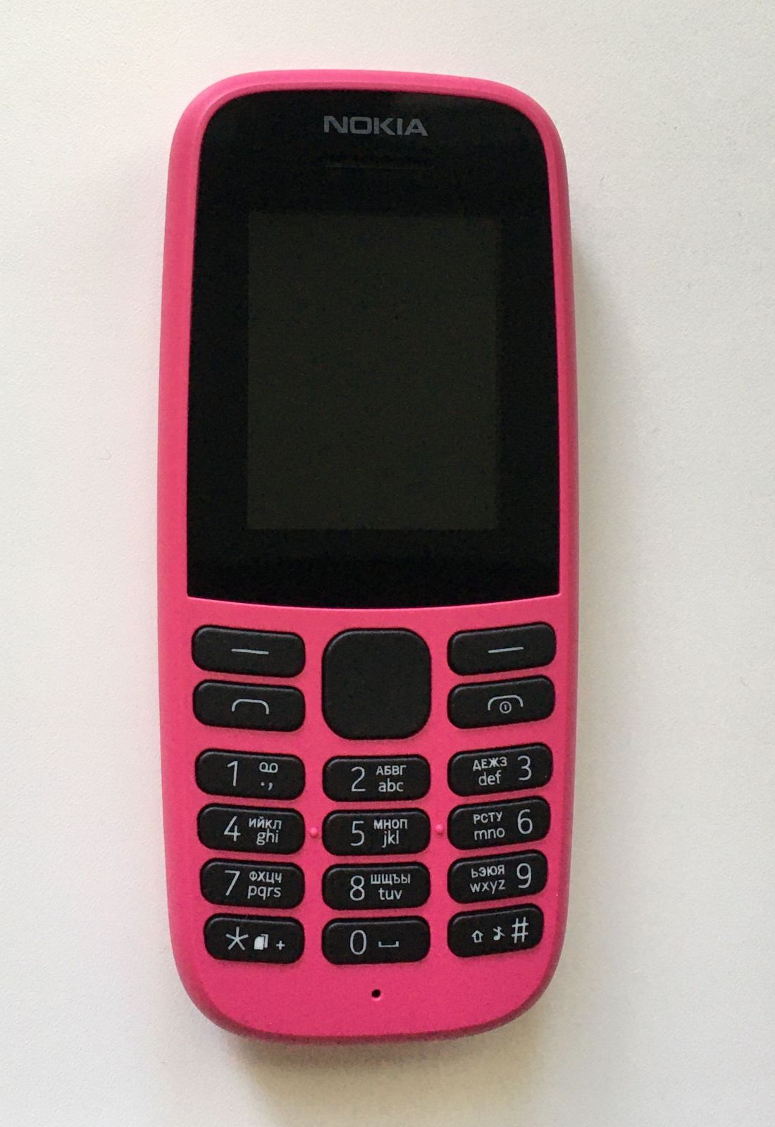 Мобильный телефон Nokia 105 (TA-1174) Розовый