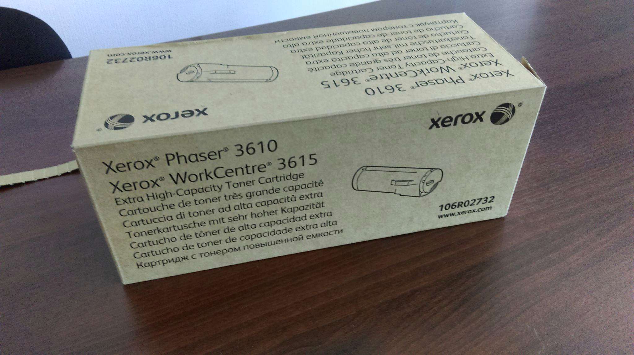 Тонер-картридж Xerox Phaser 3610/ WC 3615 (25, 3k) — купить в интернет ...