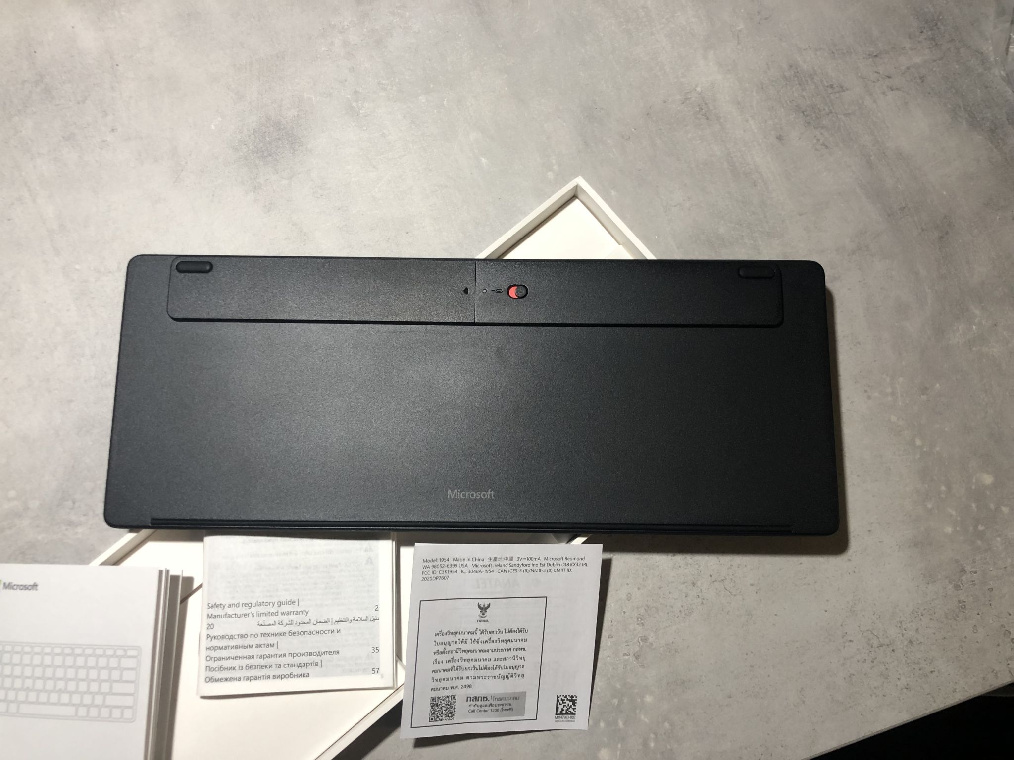 Клавиатура беспроводная Microsoft Bluetooth Designer compact keyboard ...
