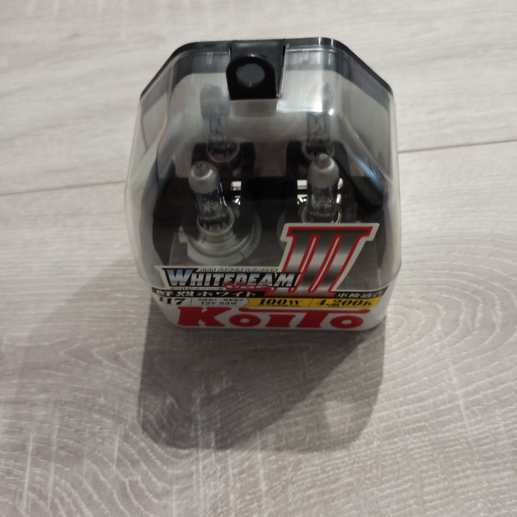 Лампа галогенная KOITO H7 Whitebeam 4200K 12V 55W, 2 шт, P0755W ...