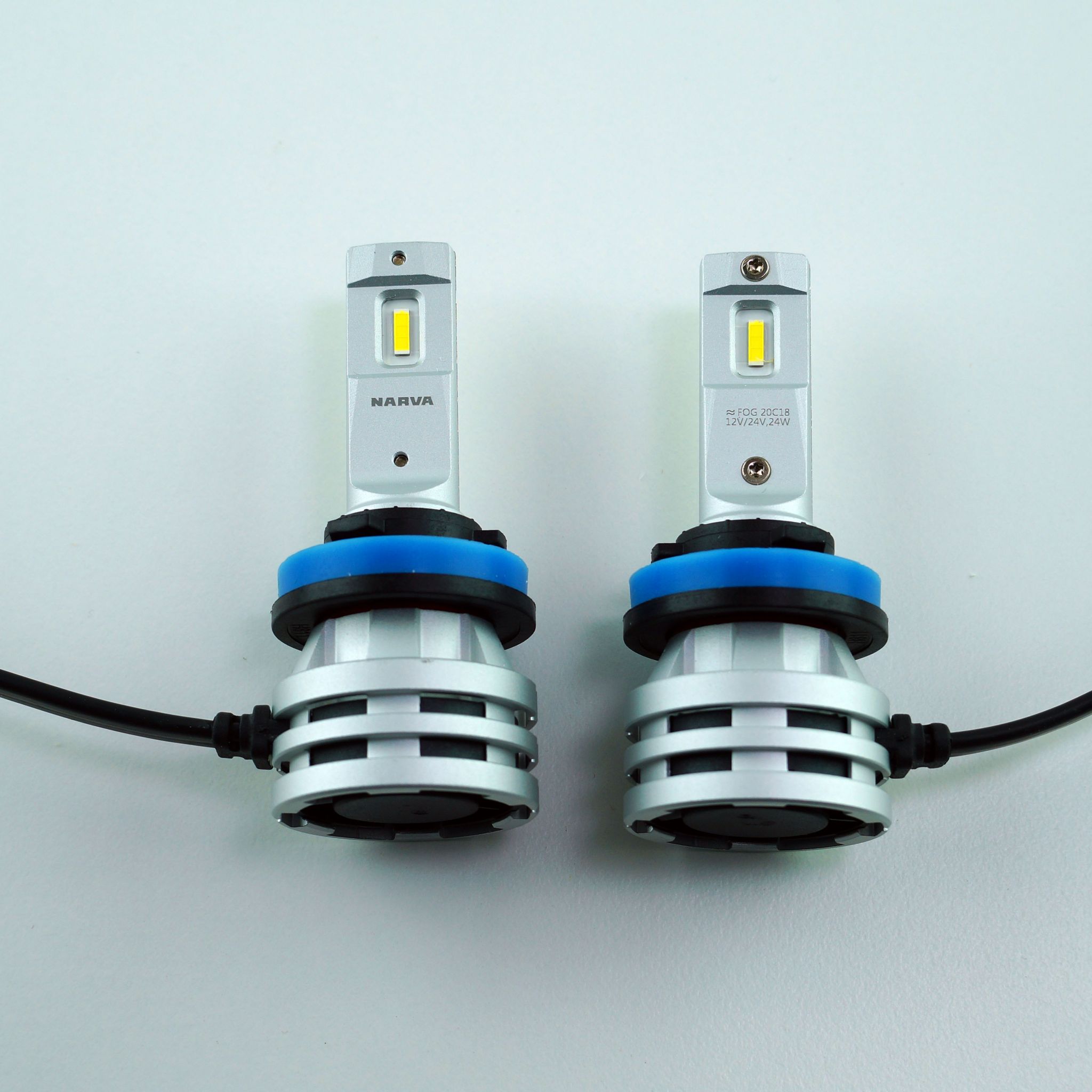 Kit Ampoules LED H11 NARVA 24W 12-24V 6500K - 180483000 - German Technology  - France-Xenon