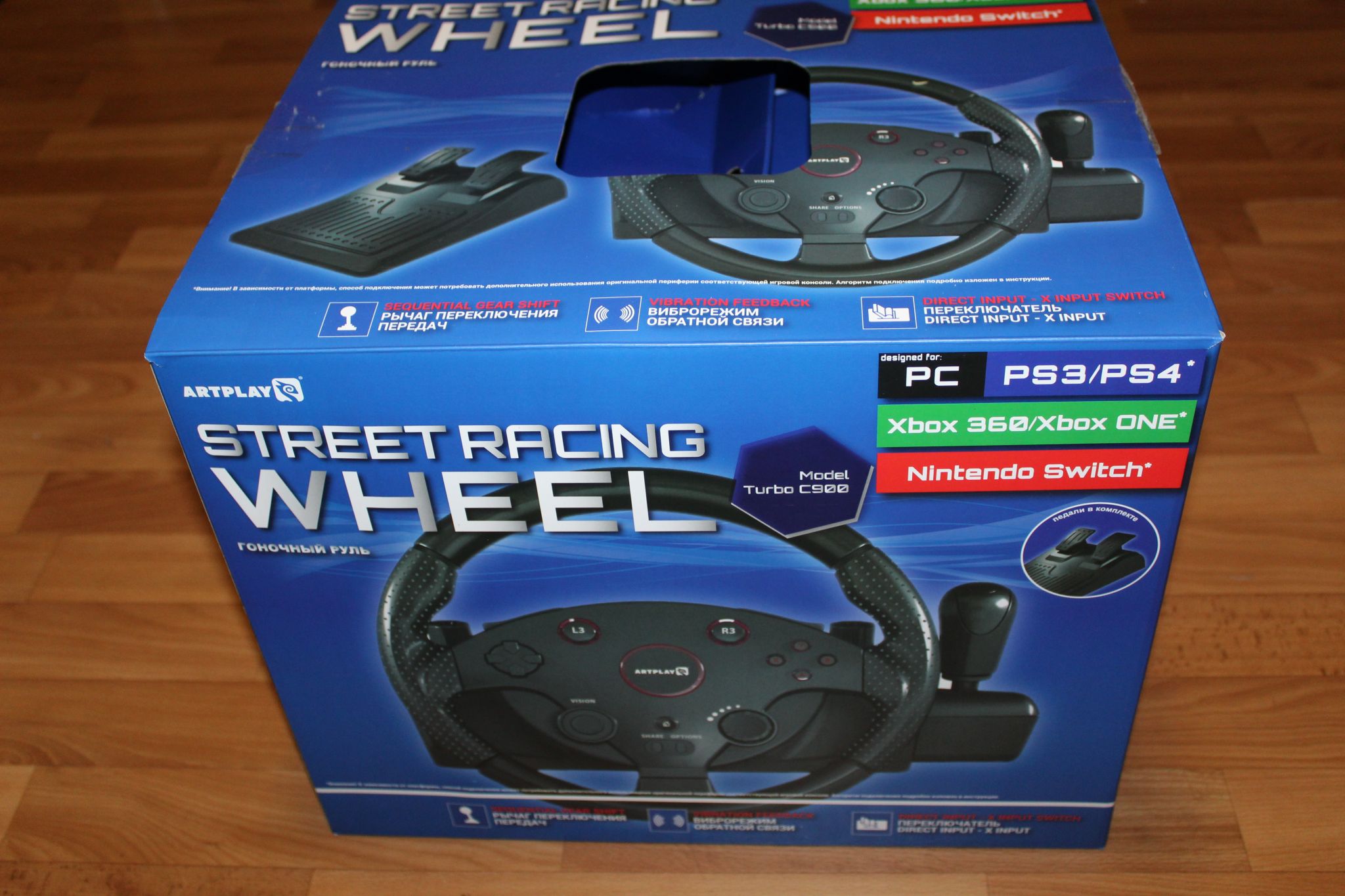 Руль ARTPLAYS Street Racing Wheel Turbo C900 (ACPS4113) — купить в  интернет-магазине ОНЛАЙН ТРЕЙД.РУ