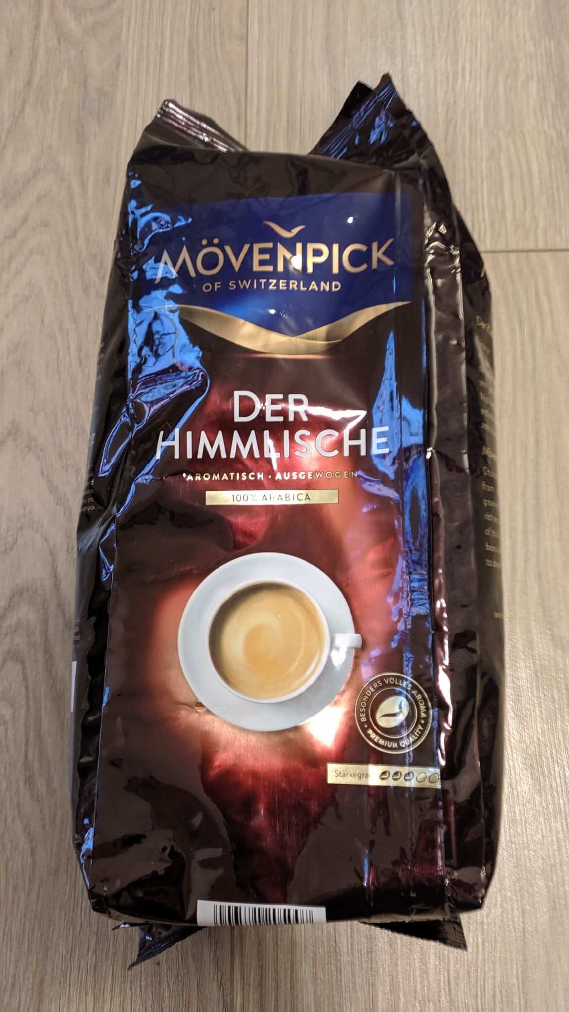 Кофе в зернах Movenpick Der Himmlische 1 кг 4006581205007 — купить по ...
