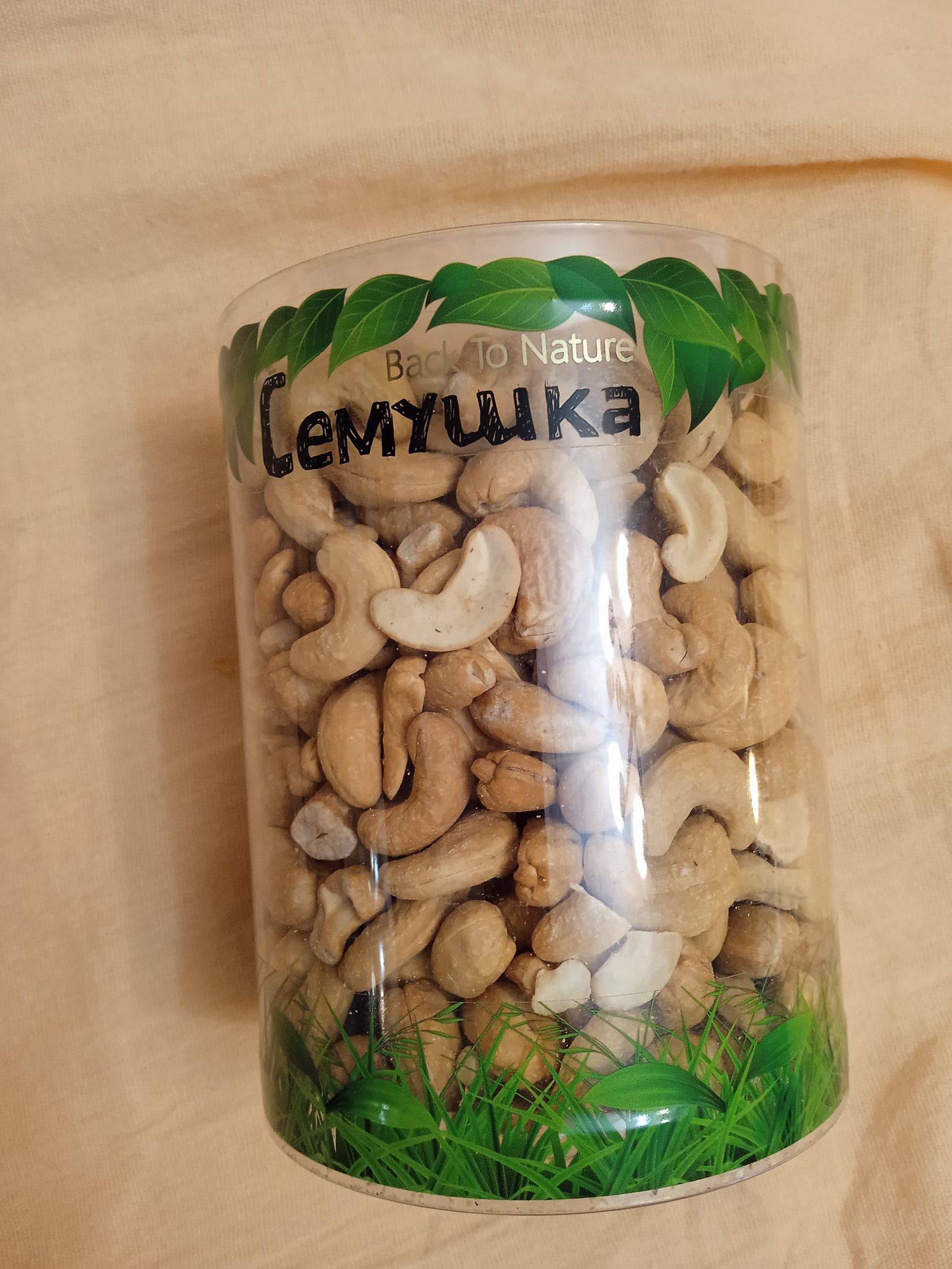 Кешью Семушка жареный 0,5 кг (Тубус) — купить в интернет-магазине ...