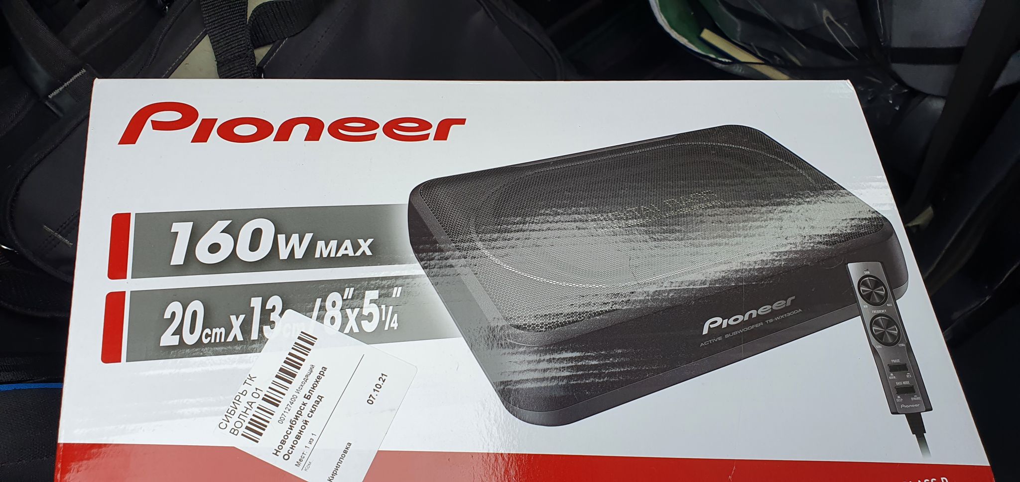 Сабвуфер PIONEER TS-WX130DA — купить в интернет-магазине ОНЛАЙН ТРЕЙД.РУ