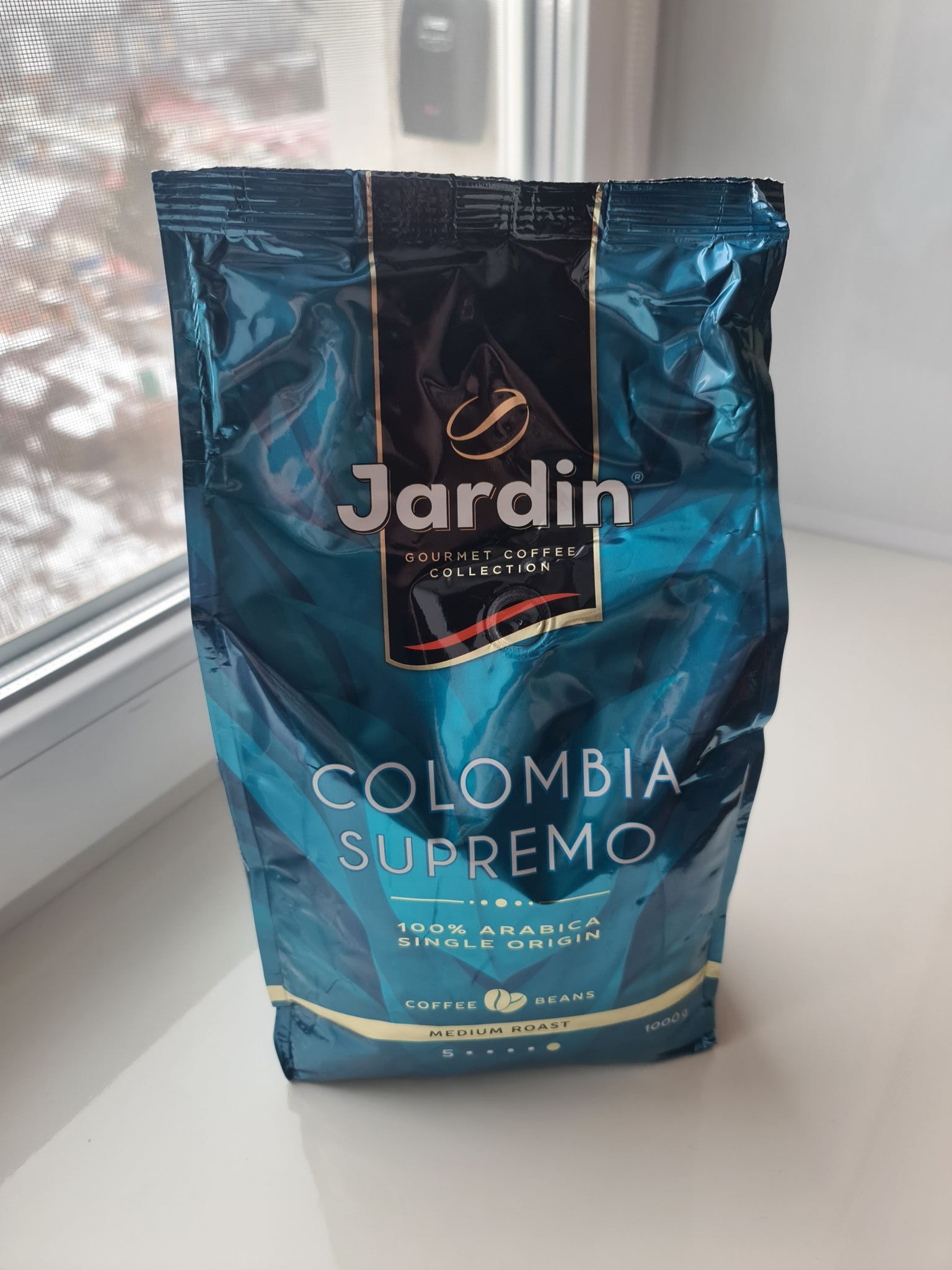 Купить Кофе в зернах JARDIN Colombia Supremo, 1 кг ОТ0605-06-0 в ...