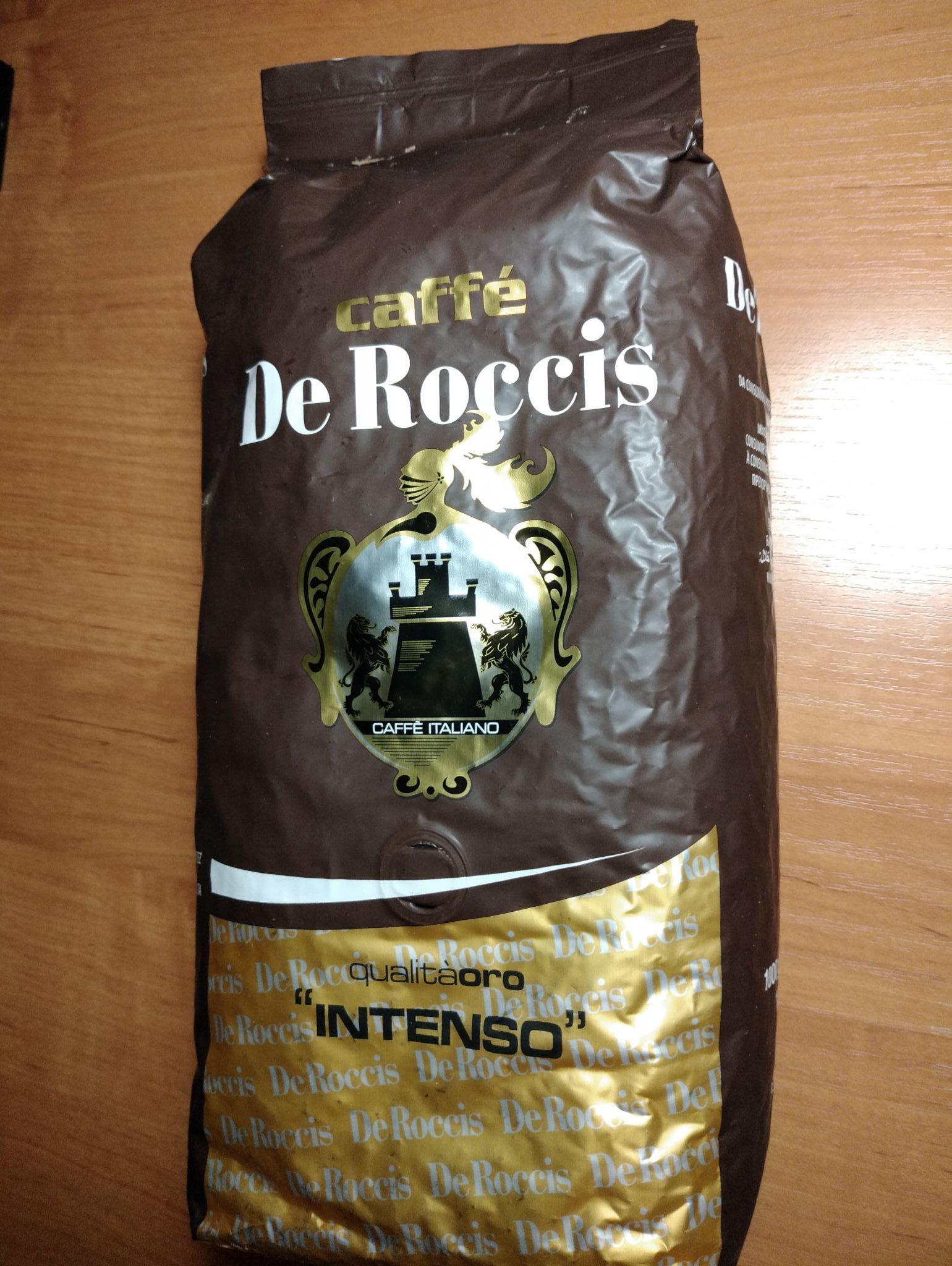Кофе в зернах De Roccis Oro зерно 1 кг — купить в интернет-магазине ...